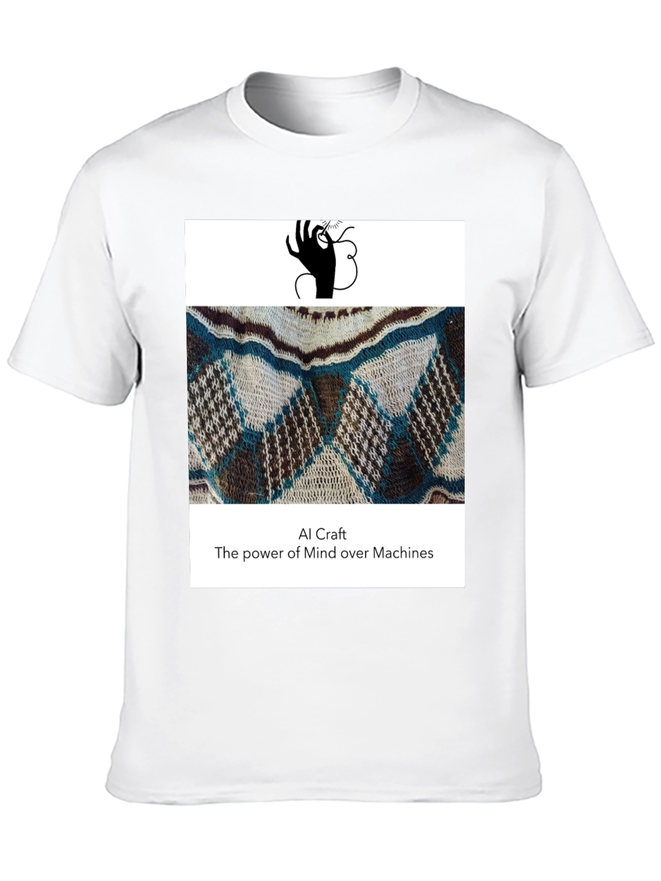 AI Craft Mind Over Machines T-Shirt