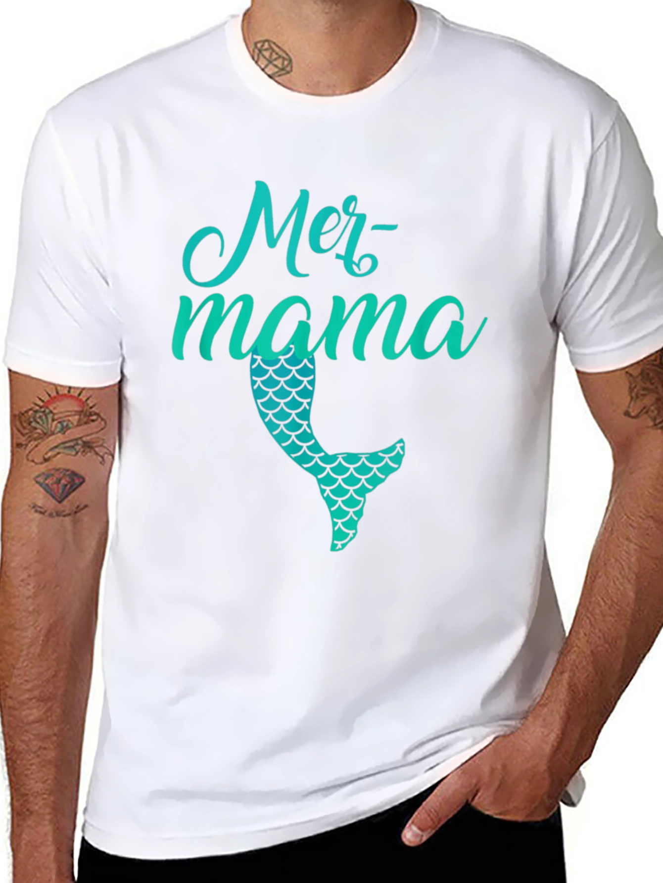 Mer-Mama Graphic Tee - Mermaid Lovers T-Shirt