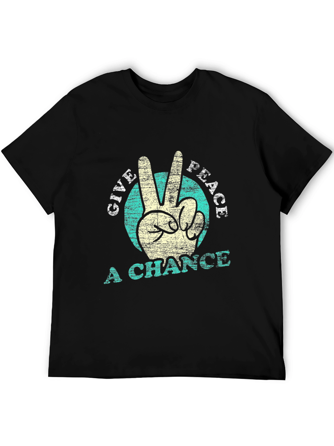 Give Peace a Chance T-Shirt - Retro Style