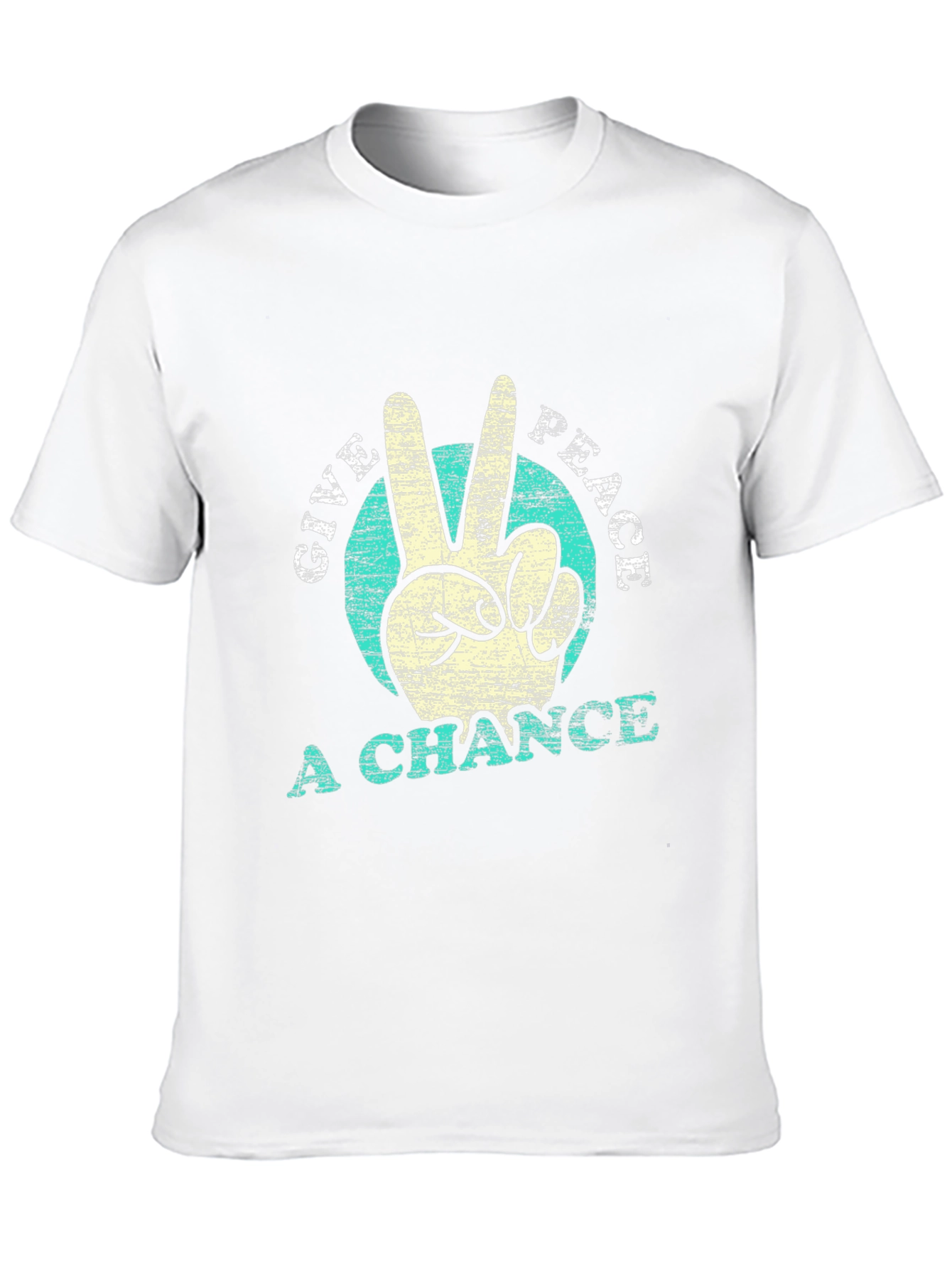 Give Peace a Chance T-Shirt - Retro Style