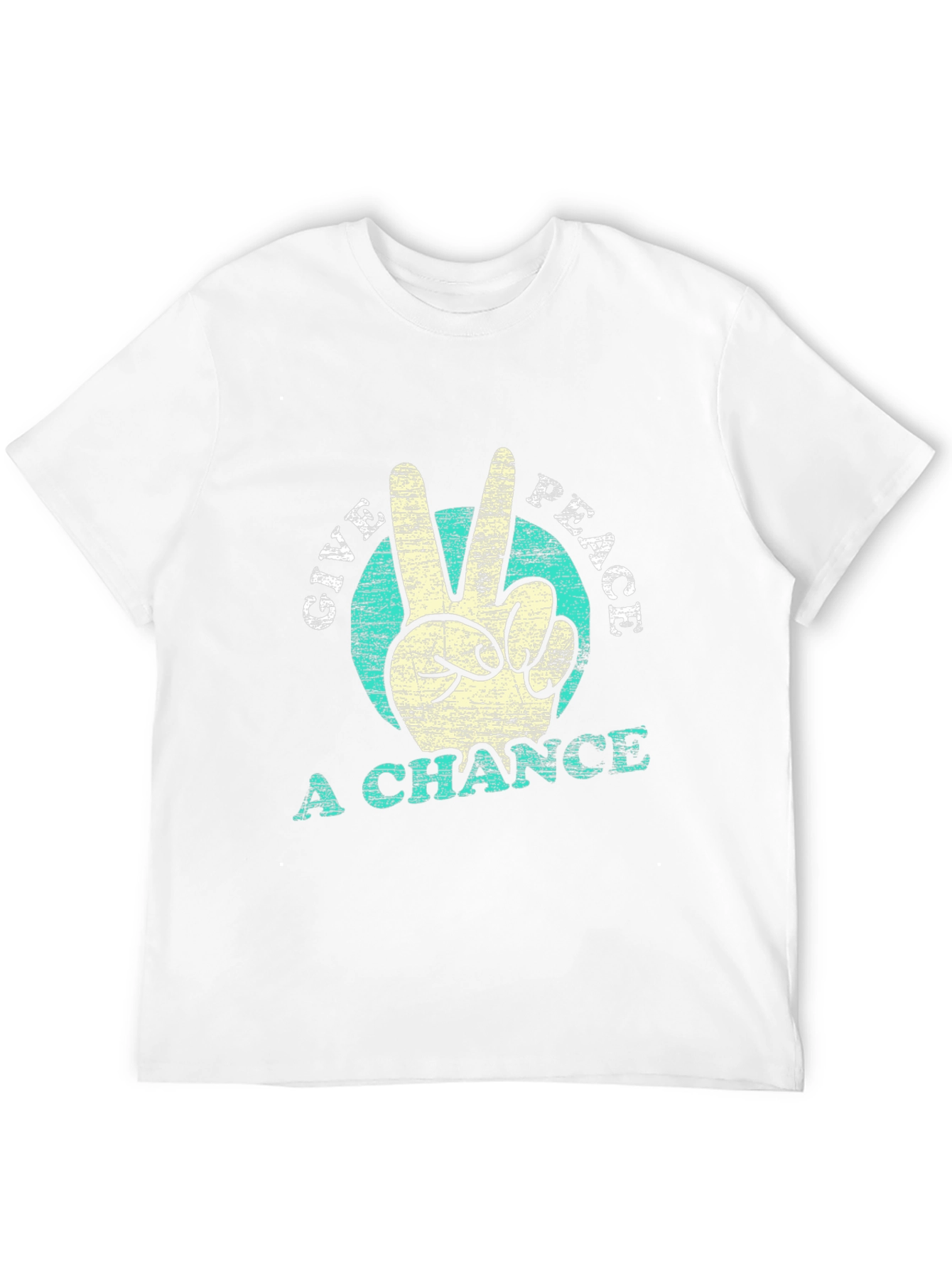 Give Peace a Chance T-Shirt - Retro Style