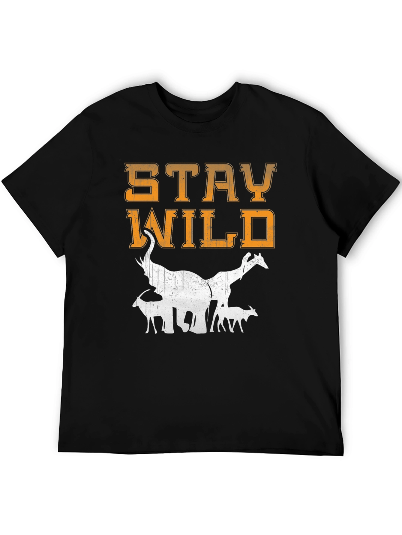 Stay Wild Animal Graphic T-Shirt