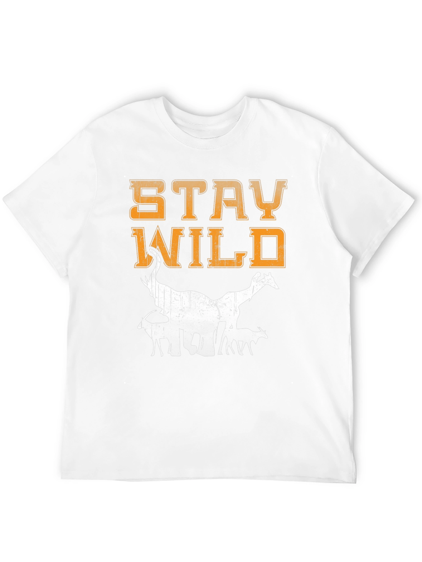 Stay Wild Animal Graphic T-Shirt