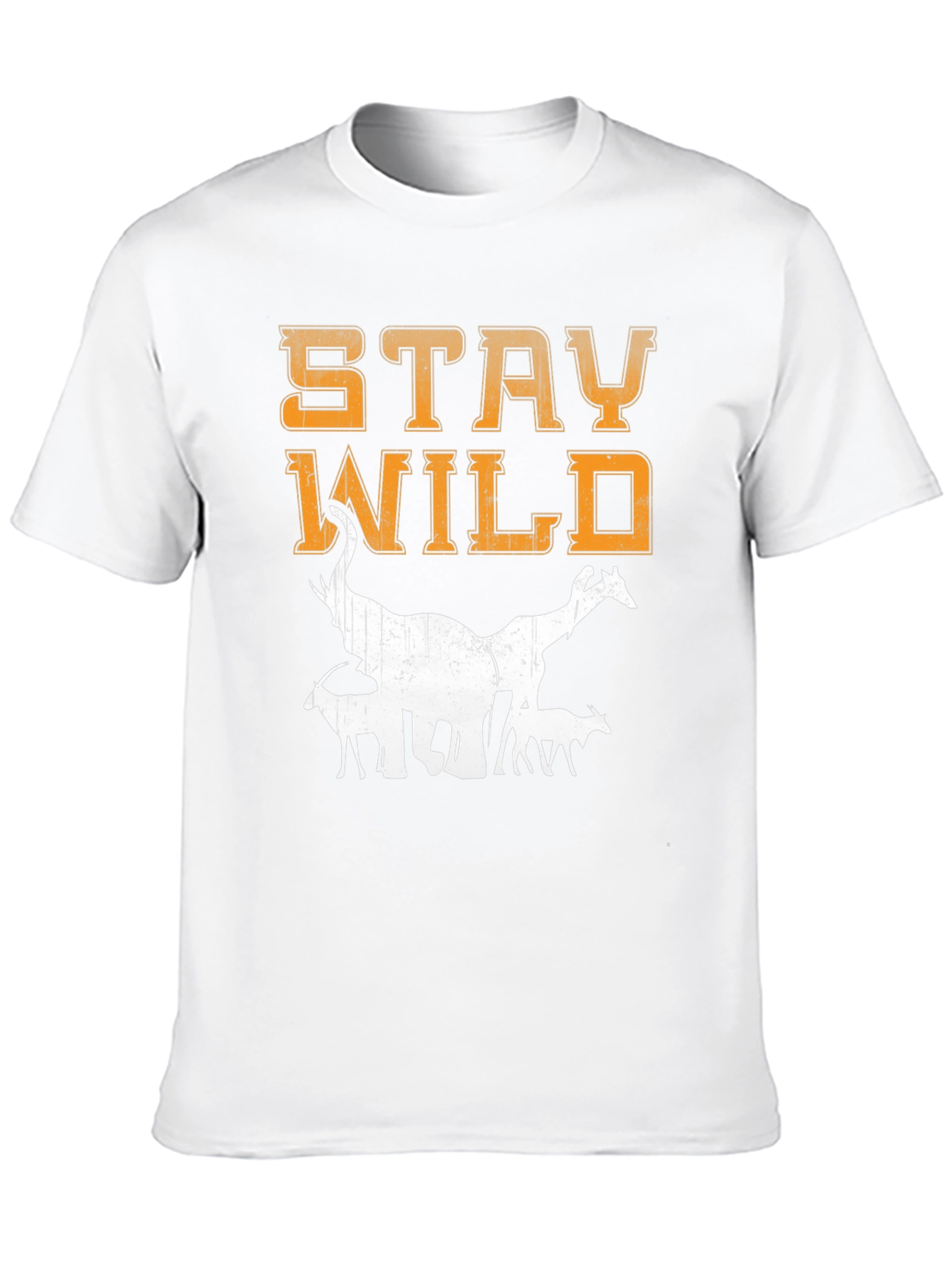 Stay Wild Animal Graphic T-Shirt