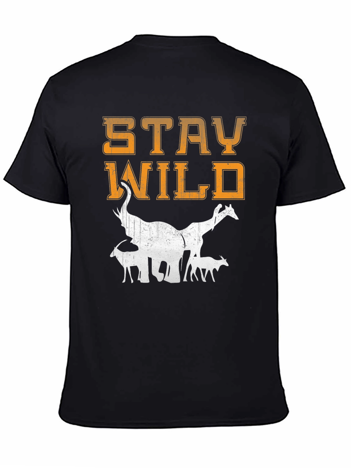 Stay Wild Animal Graphic T-Shirt