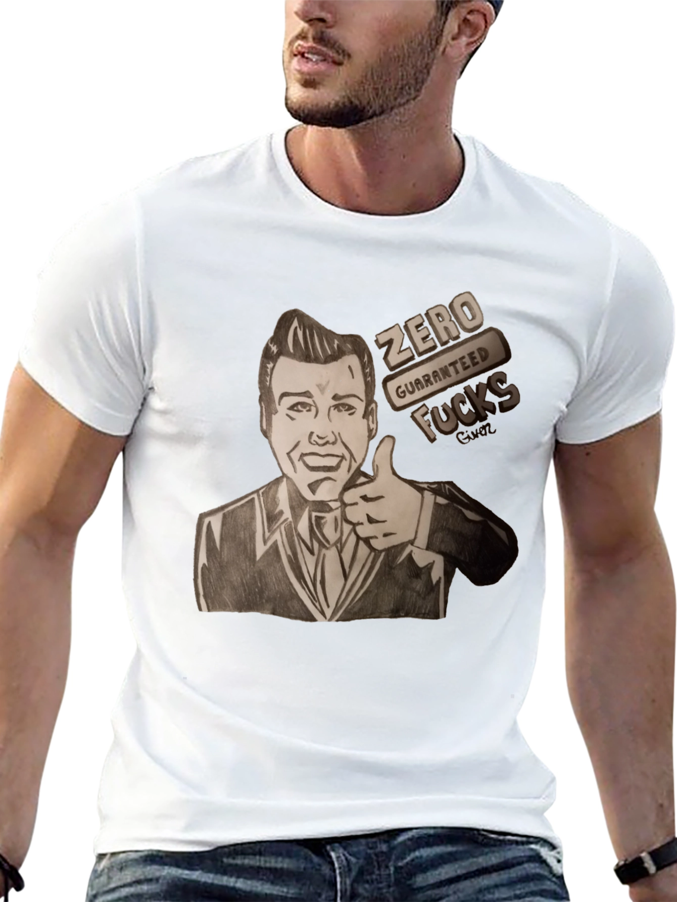 Zero Guaranteed Fucks Graphic T-Shirt