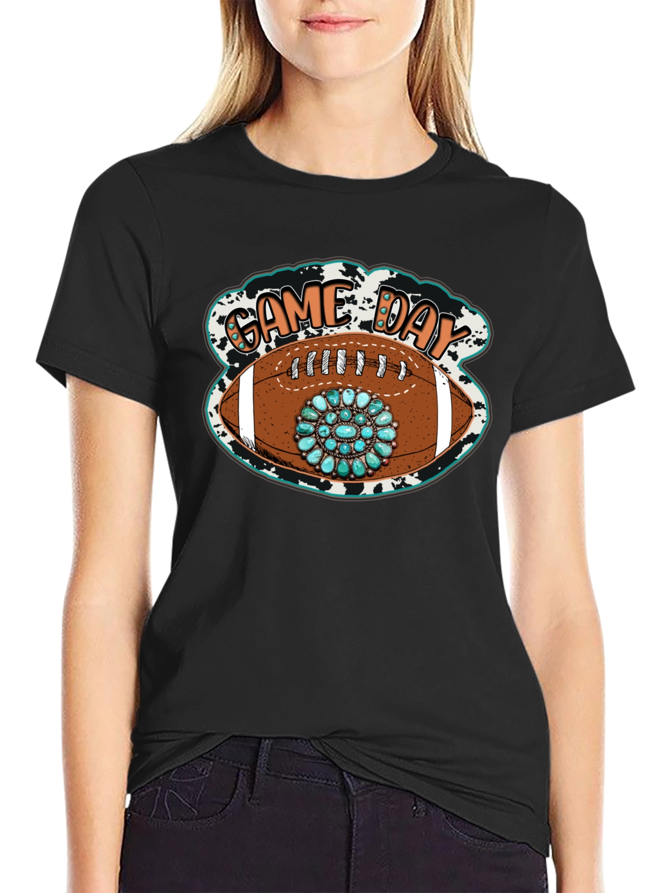 Game Day Football Graphic Tee