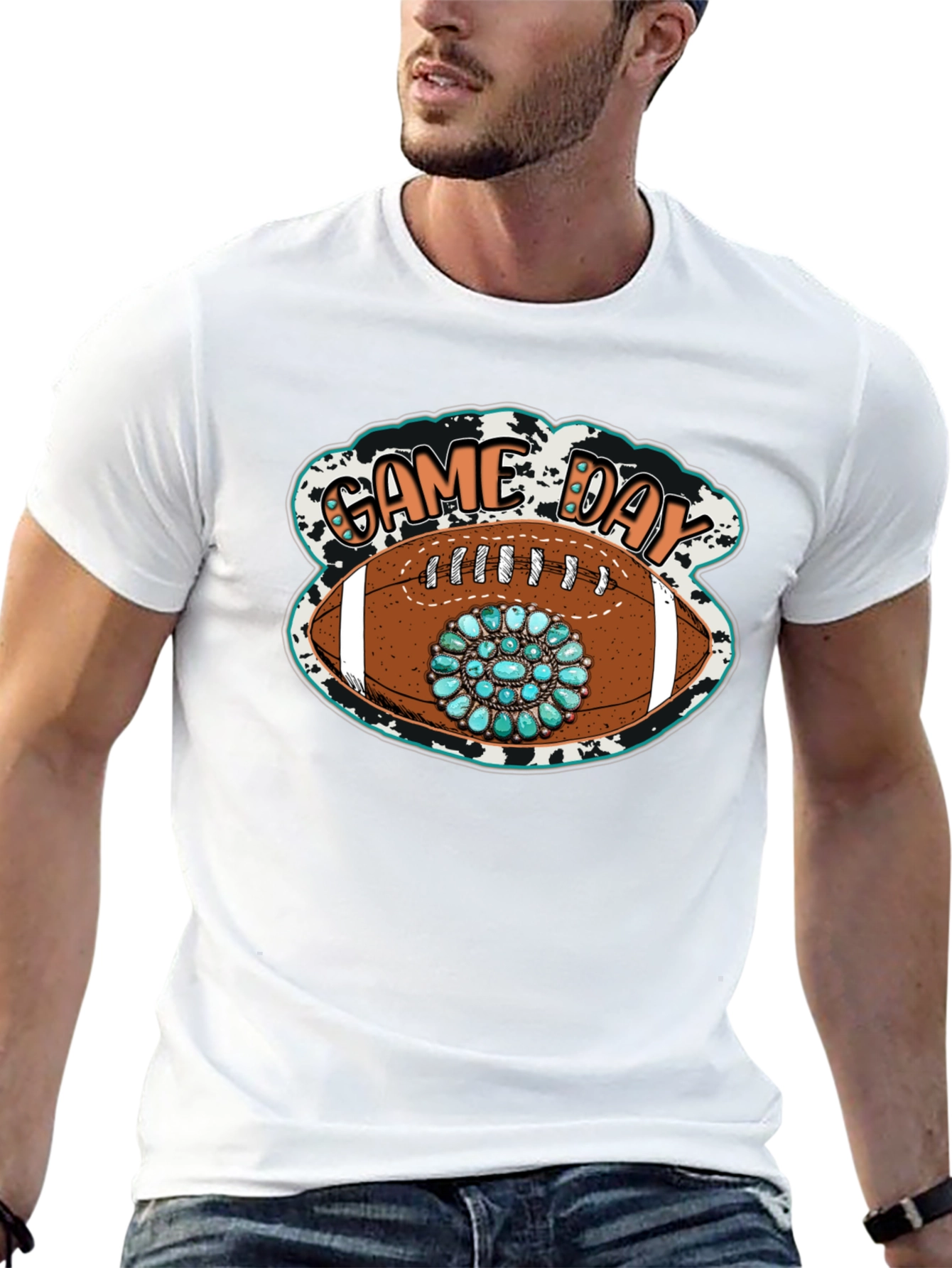 Game Day Football Graphic Tee