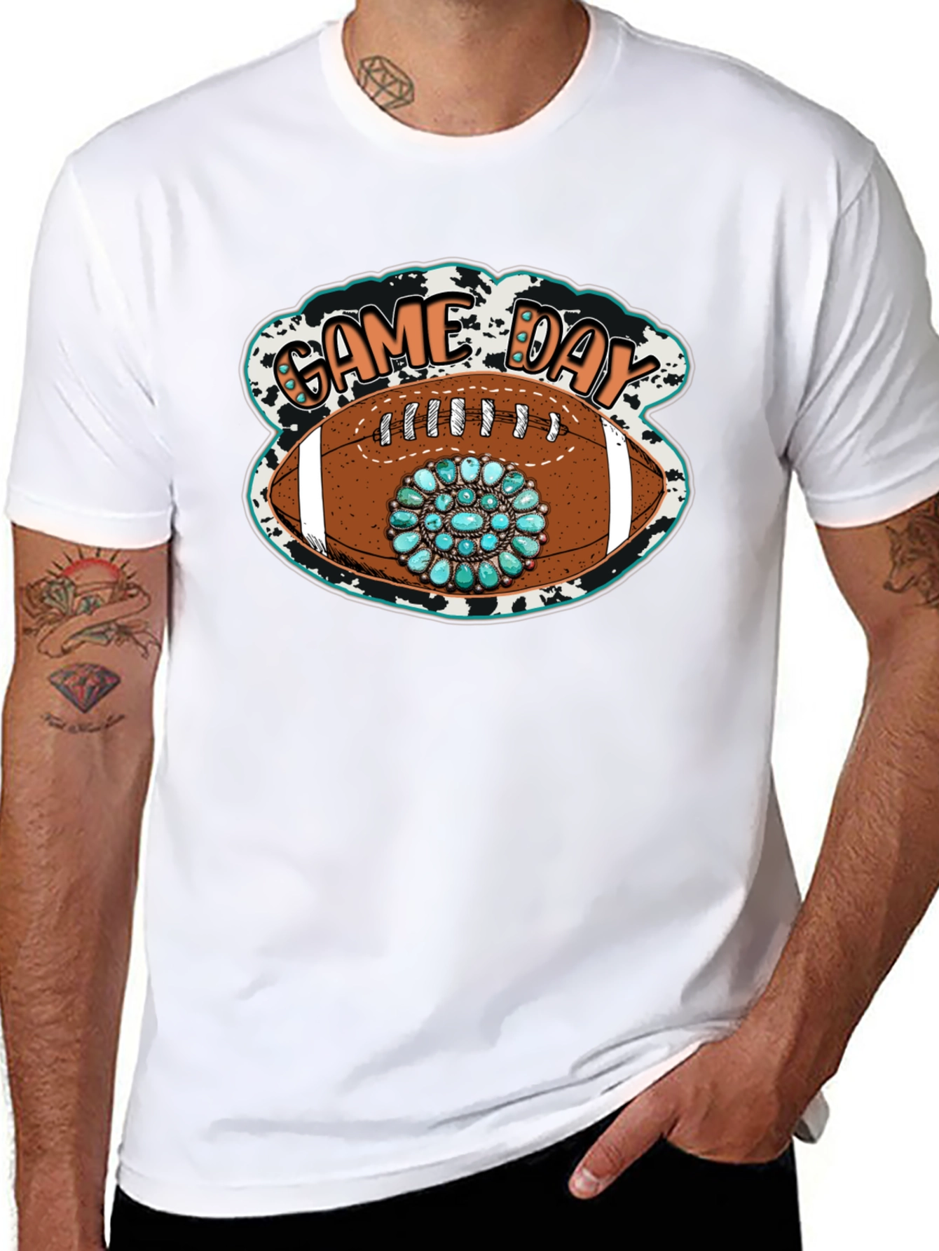 Game Day Football Graphic Tee
