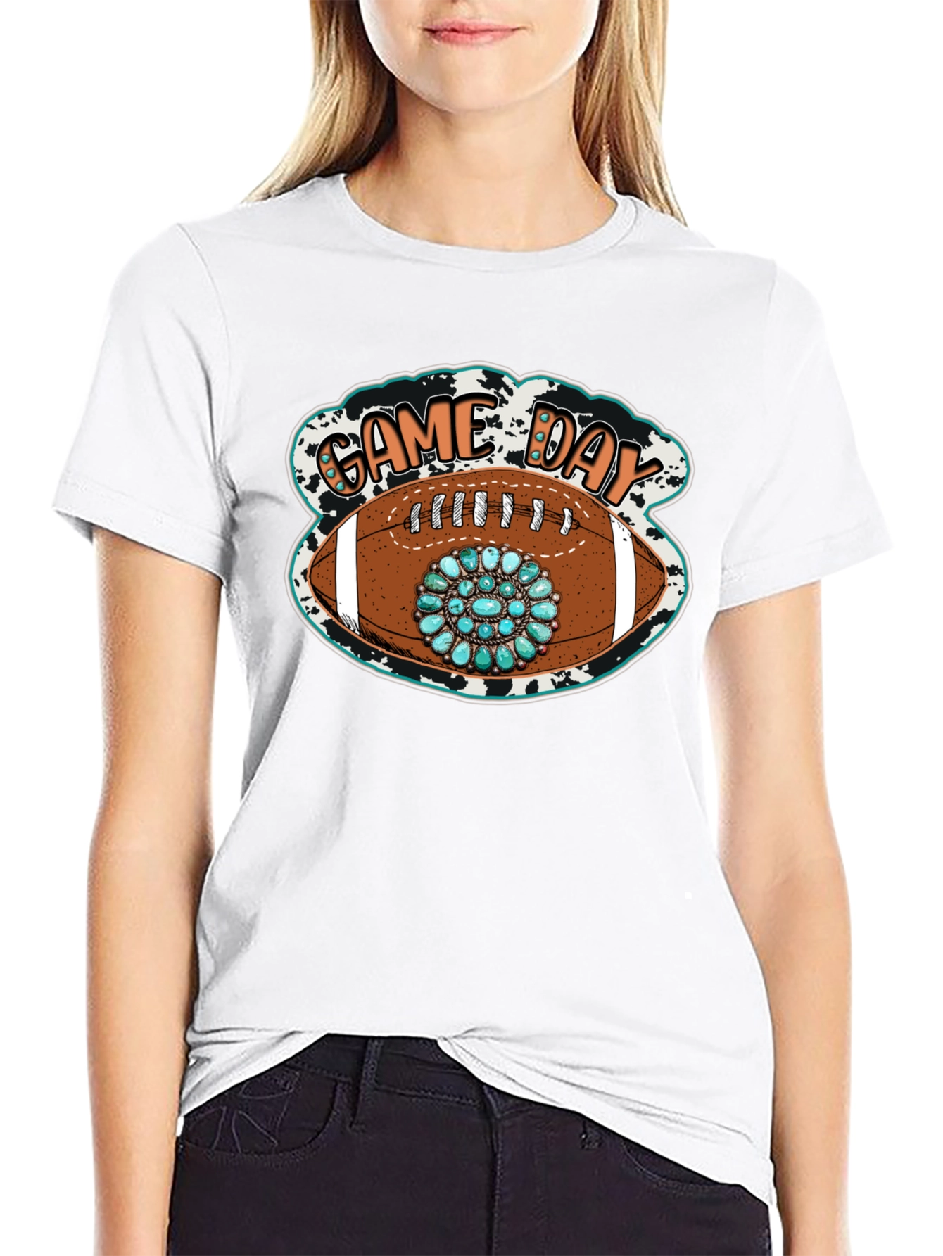 Game Day Football Graphic Tee