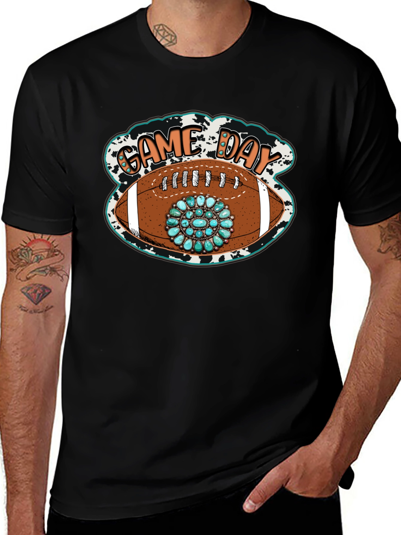 Game Day Football Graphic Tee