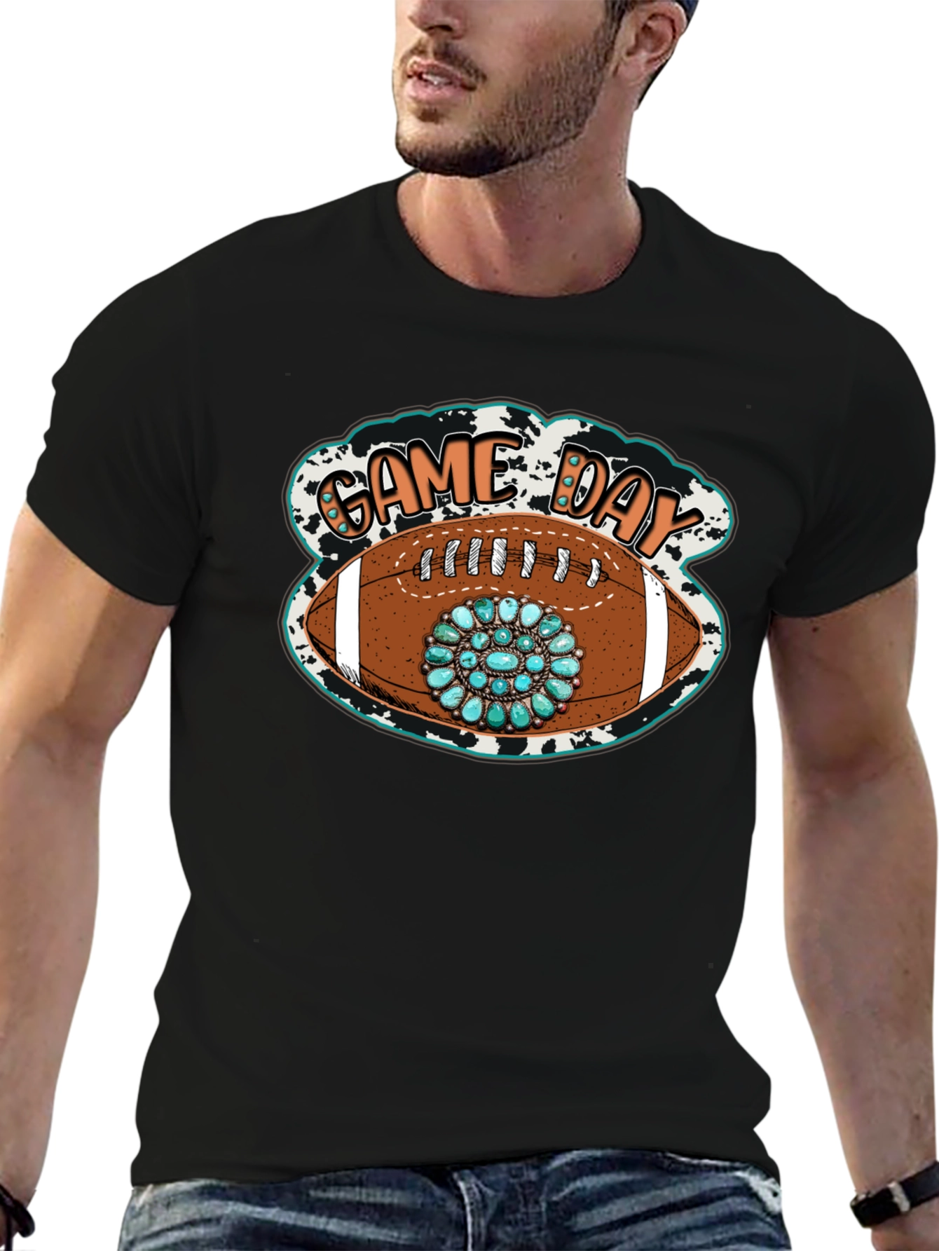 Game Day Football Graphic Tee