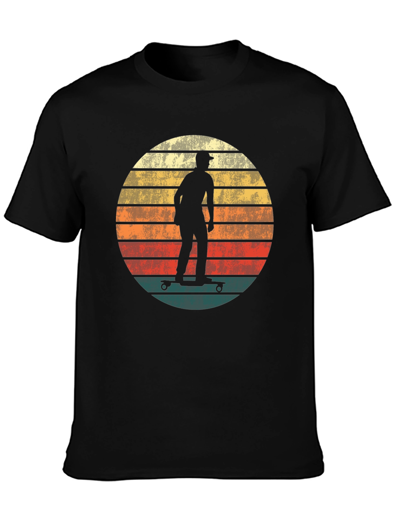 Retro Skateboarder Graphic Tee