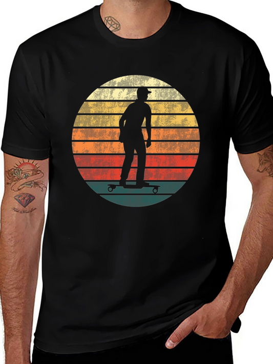 Retro Skateboarder Graphic Tee