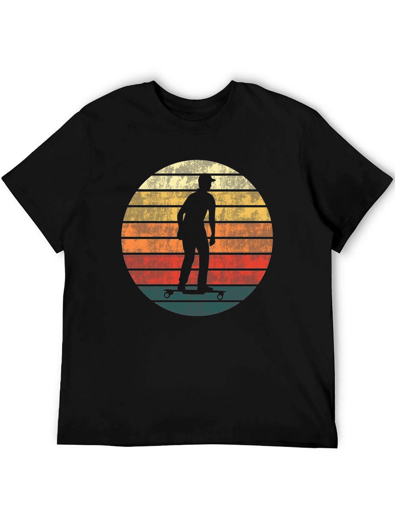 Retro Skateboarder Graphic Tee