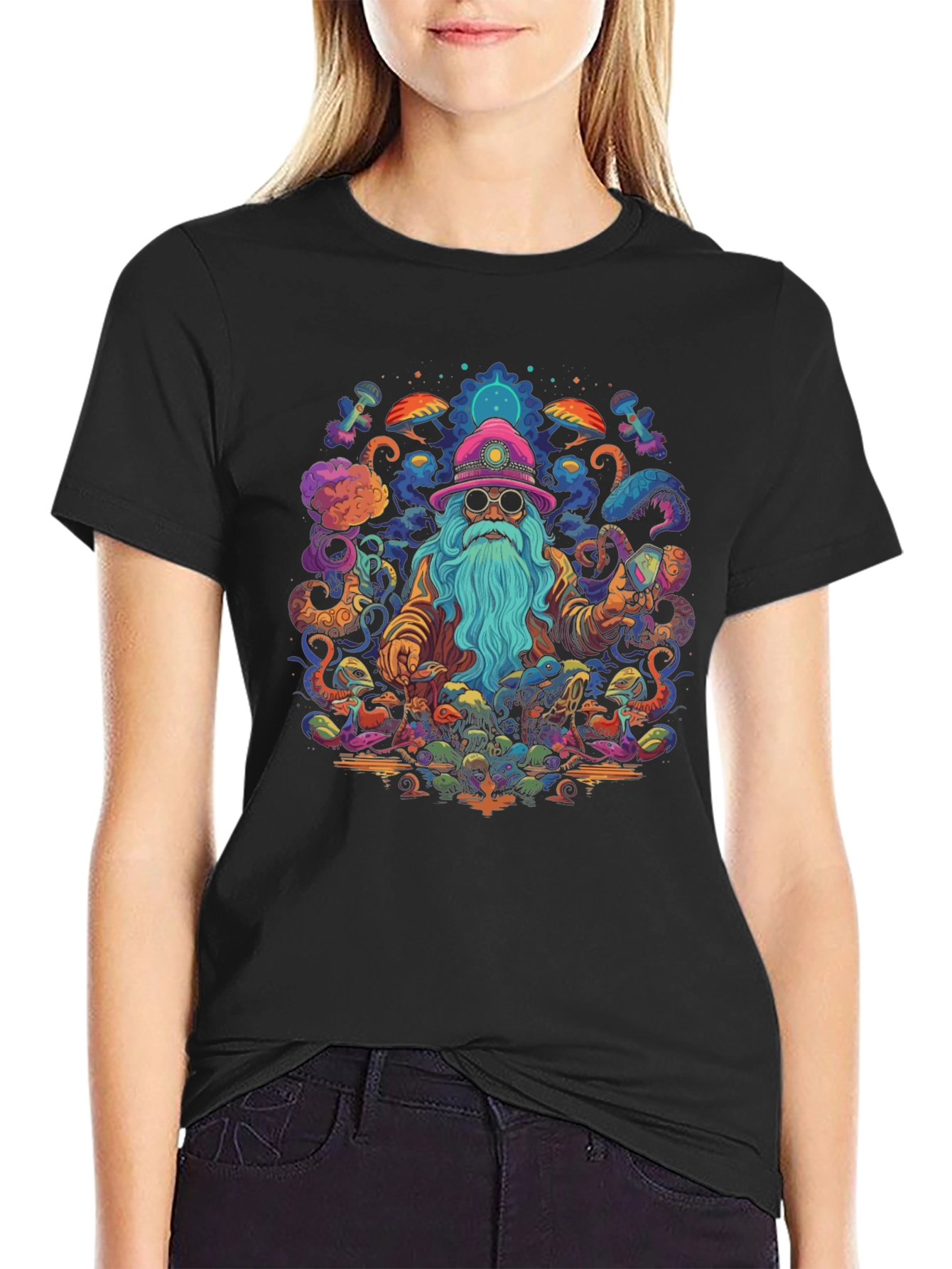 Psychedelic Wizard T-Shirt