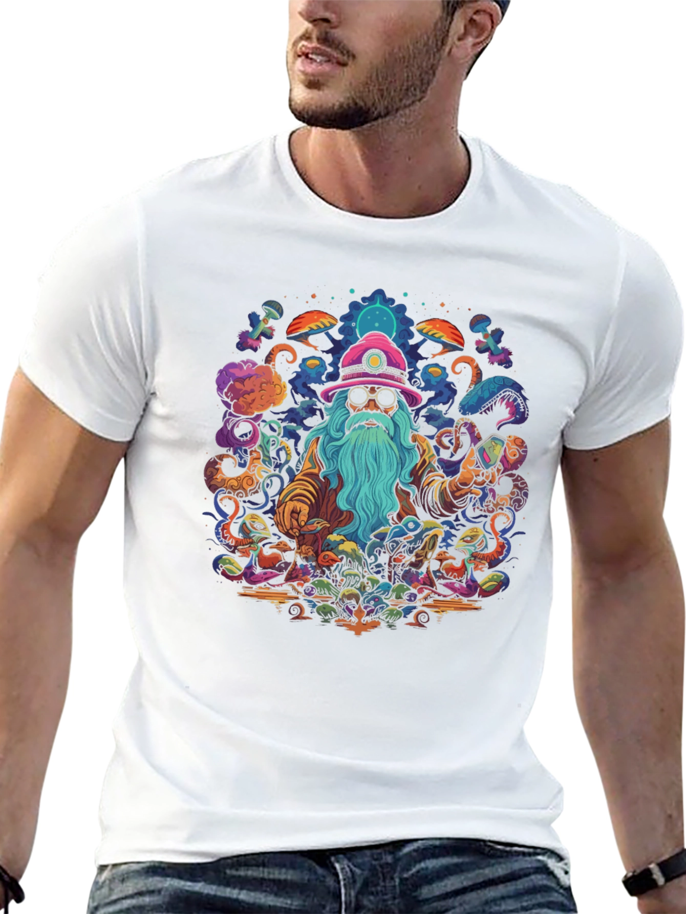 Psychedelic Wizard T-Shirt