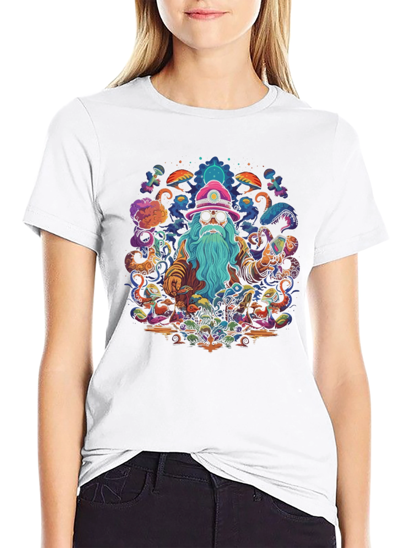 Psychedelic Wizard T-Shirt