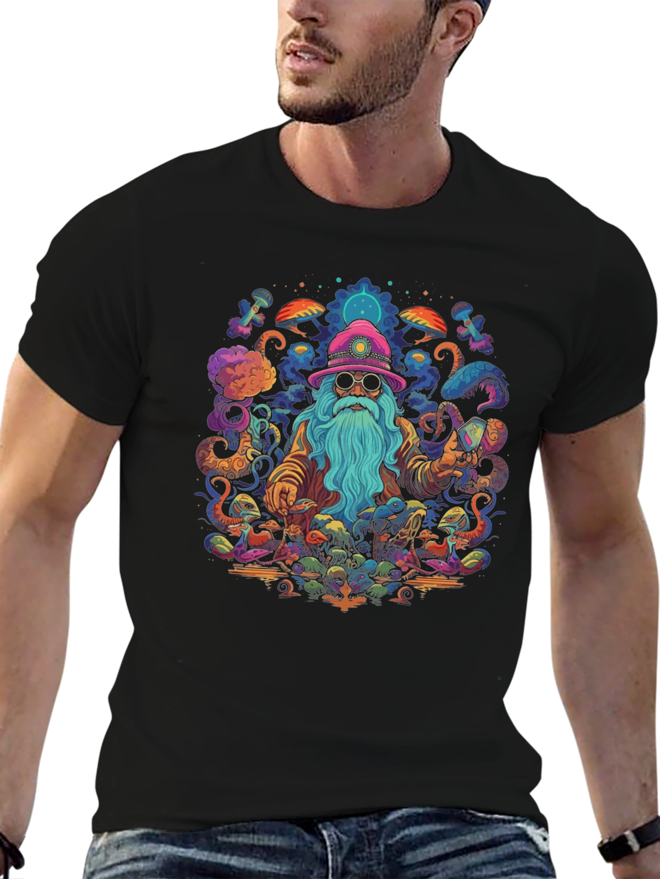 Psychedelic Wizard T-Shirt