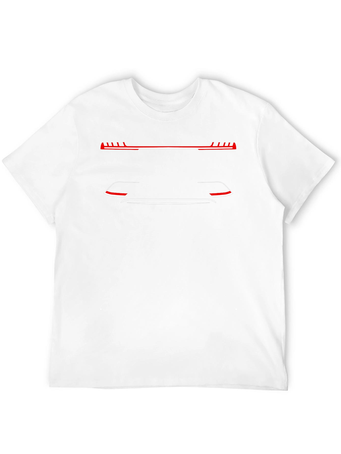 Modern Car Tail Light Graphic T-Shirt