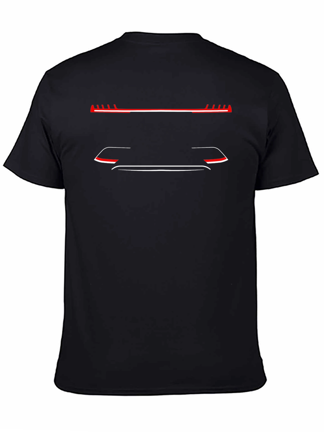 Modern Car Tail Light Graphic T-Shirt