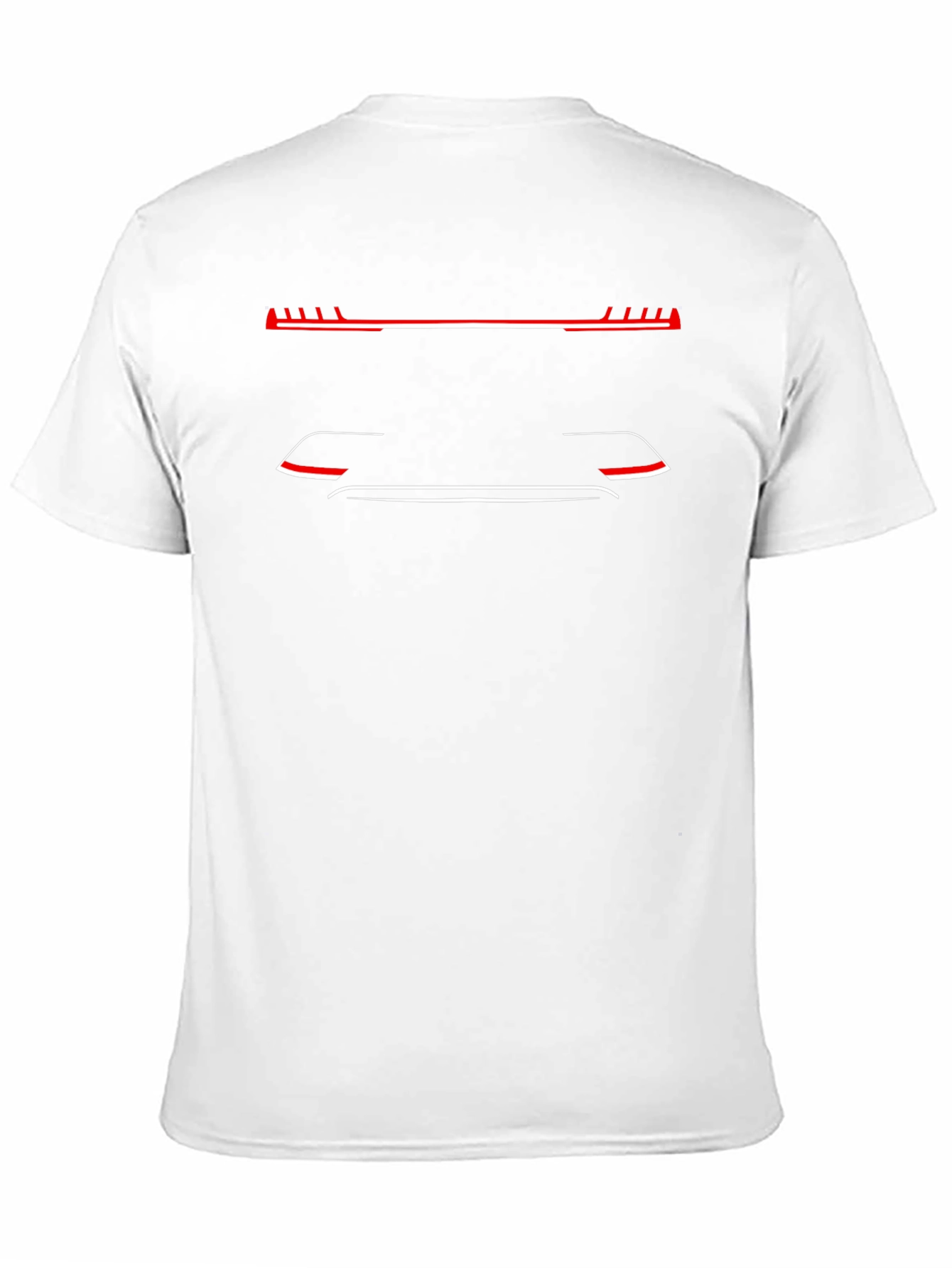 Modern Car Tail Light Graphic T-Shirt