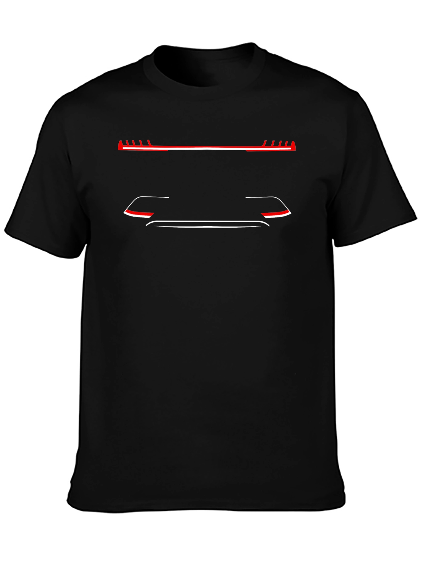 Modern Car Tail Light Graphic T-Shirt