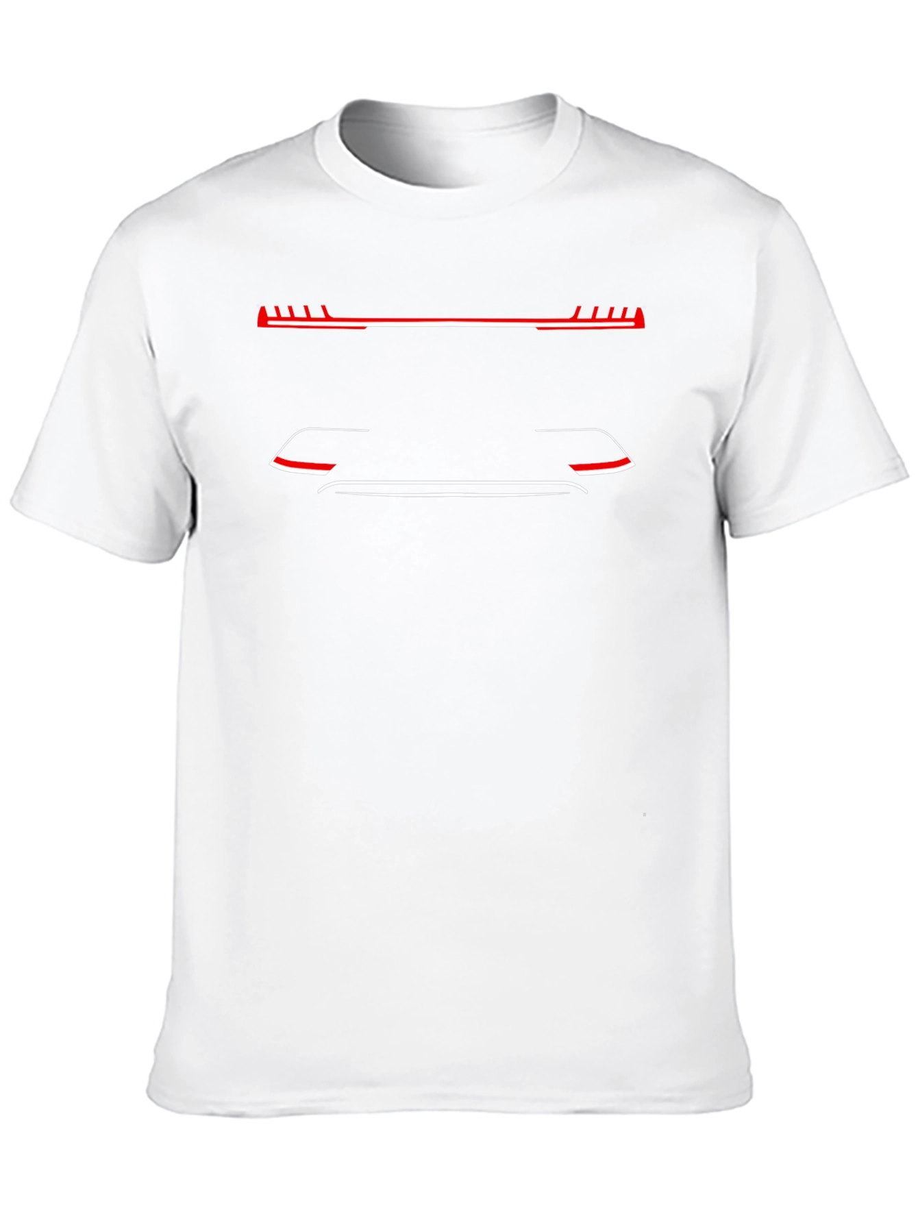 Modern Car Tail Light Graphic T-Shirt