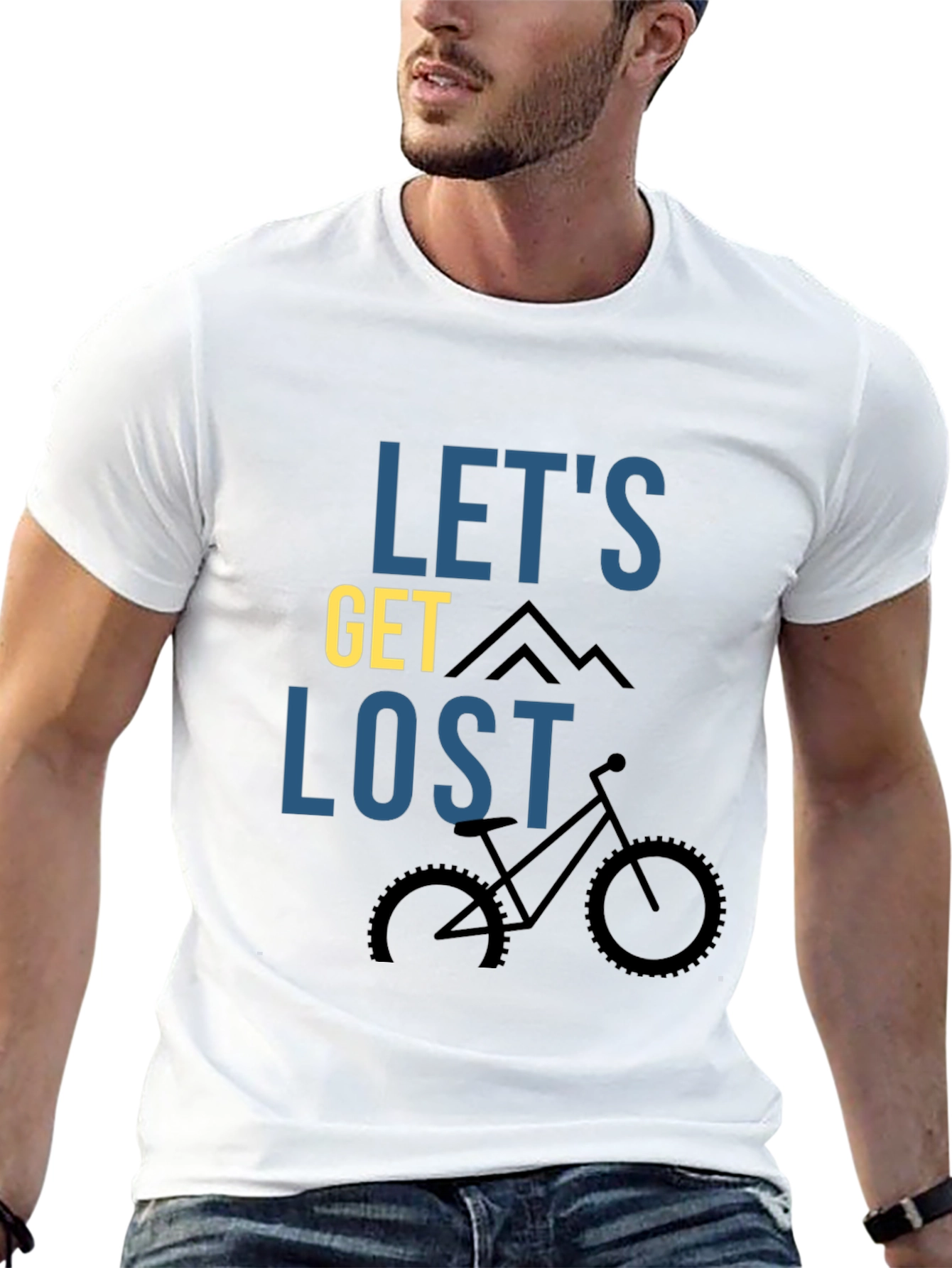 Lets Get Lost Mountain Bike T-Shirt