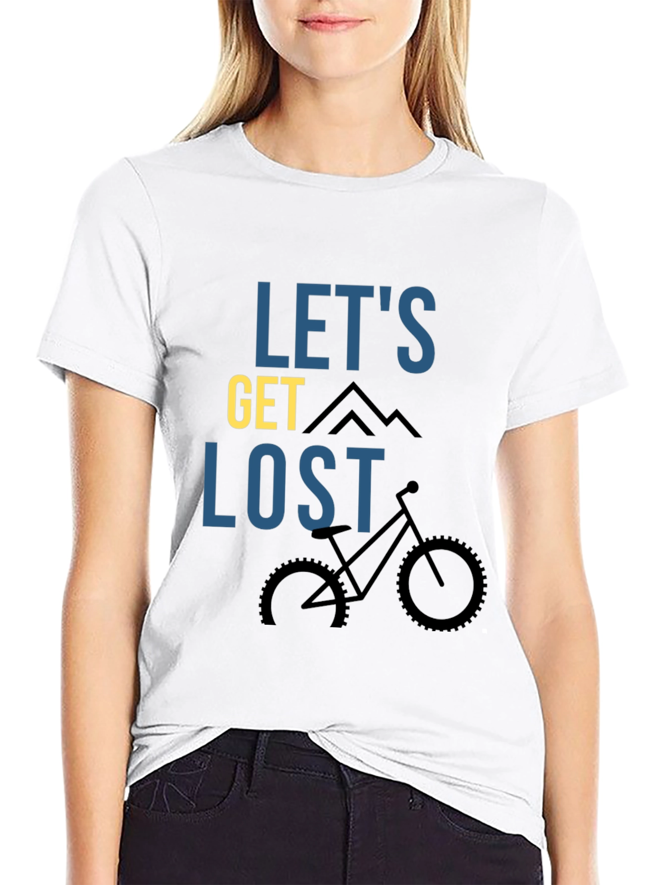 Lets Get Lost Mountain Bike T-Shirt