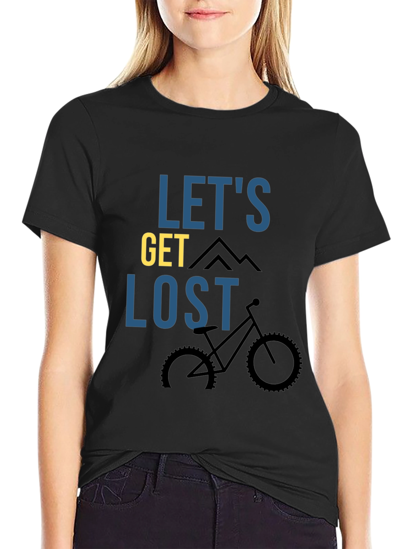 Lets Get Lost Mountain Bike T-Shirt