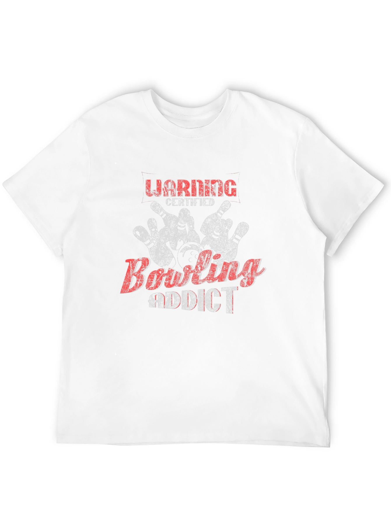 Bowling Addict Black T-Shirt