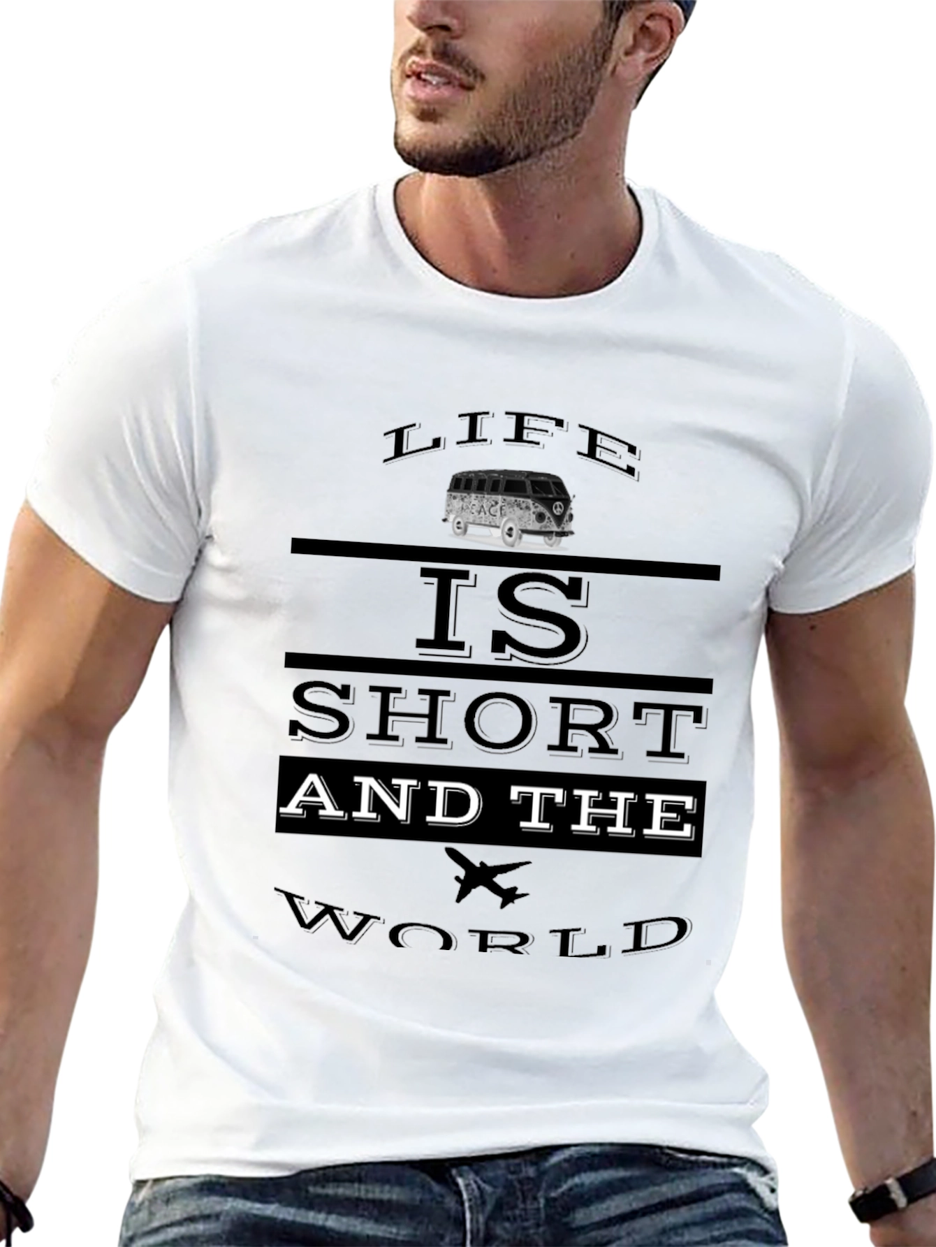 Life is Short Travel T-Shirt