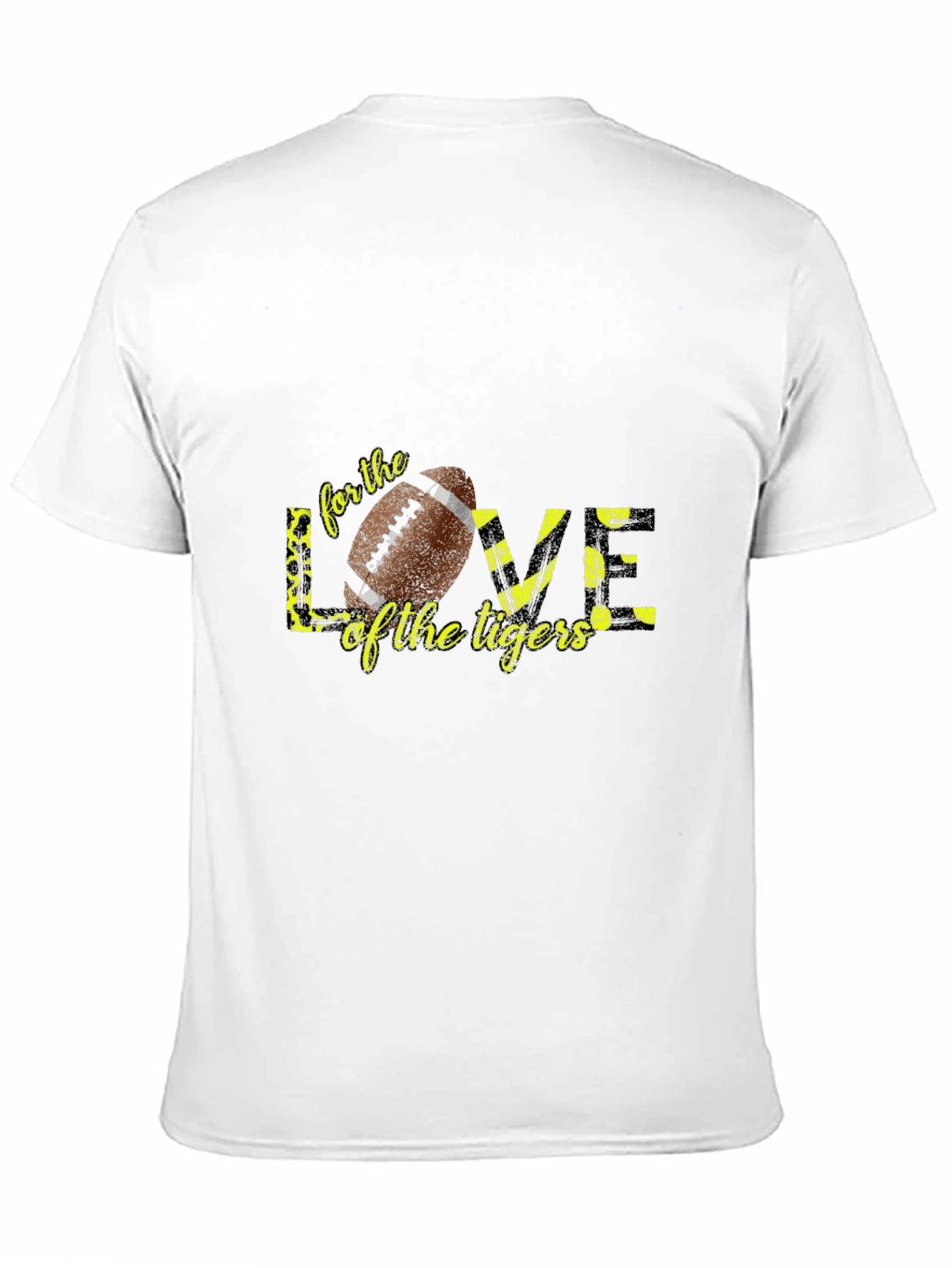 Love for the Tigers Football Graphic Tee