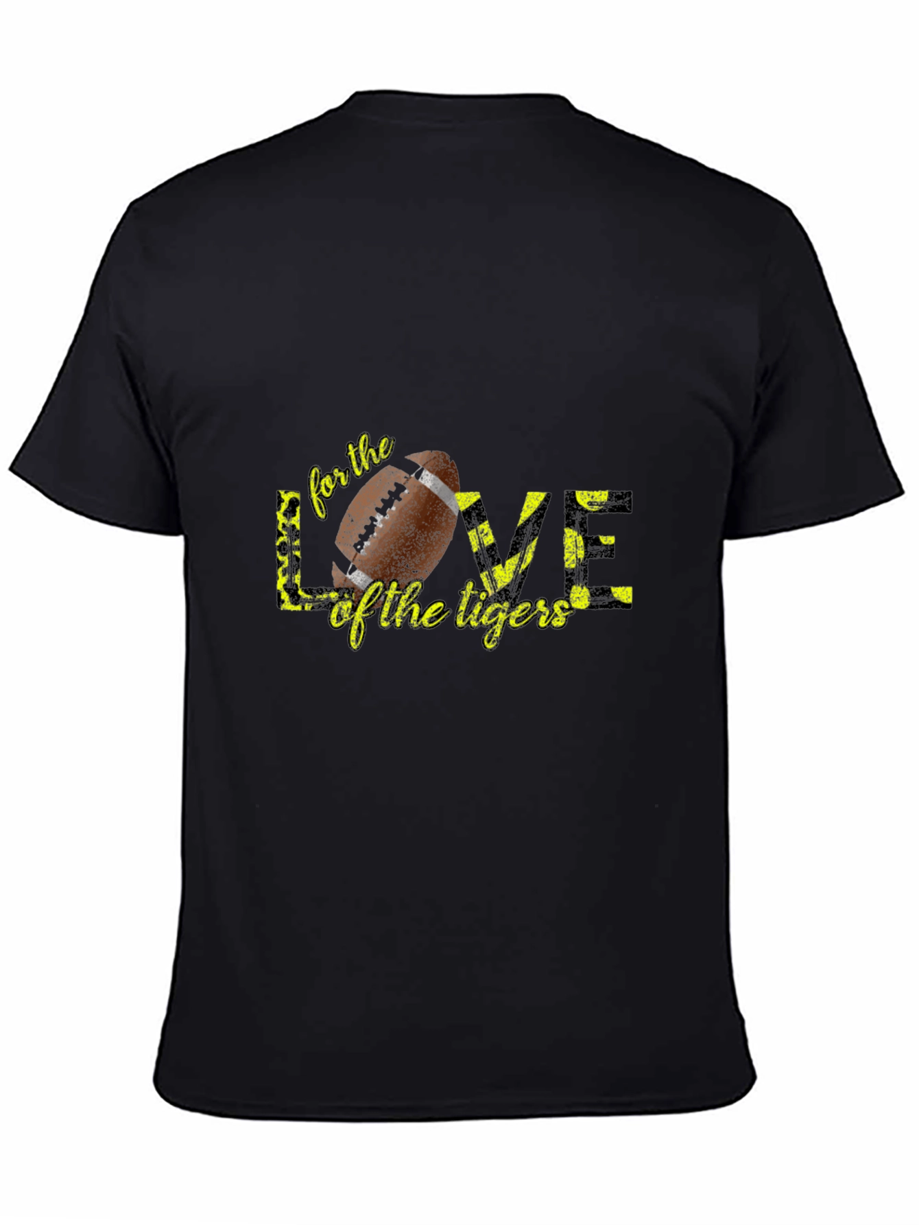 Love for the Tigers Football Graphic Tee