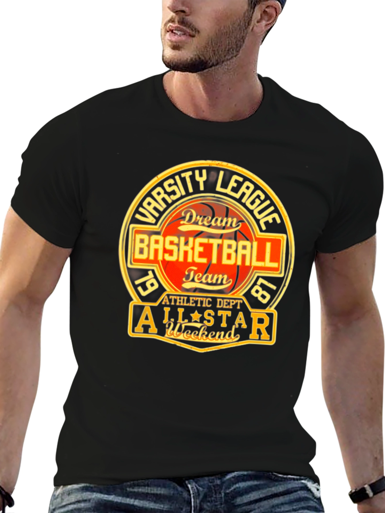 Varsity League Basketball T-Shirt