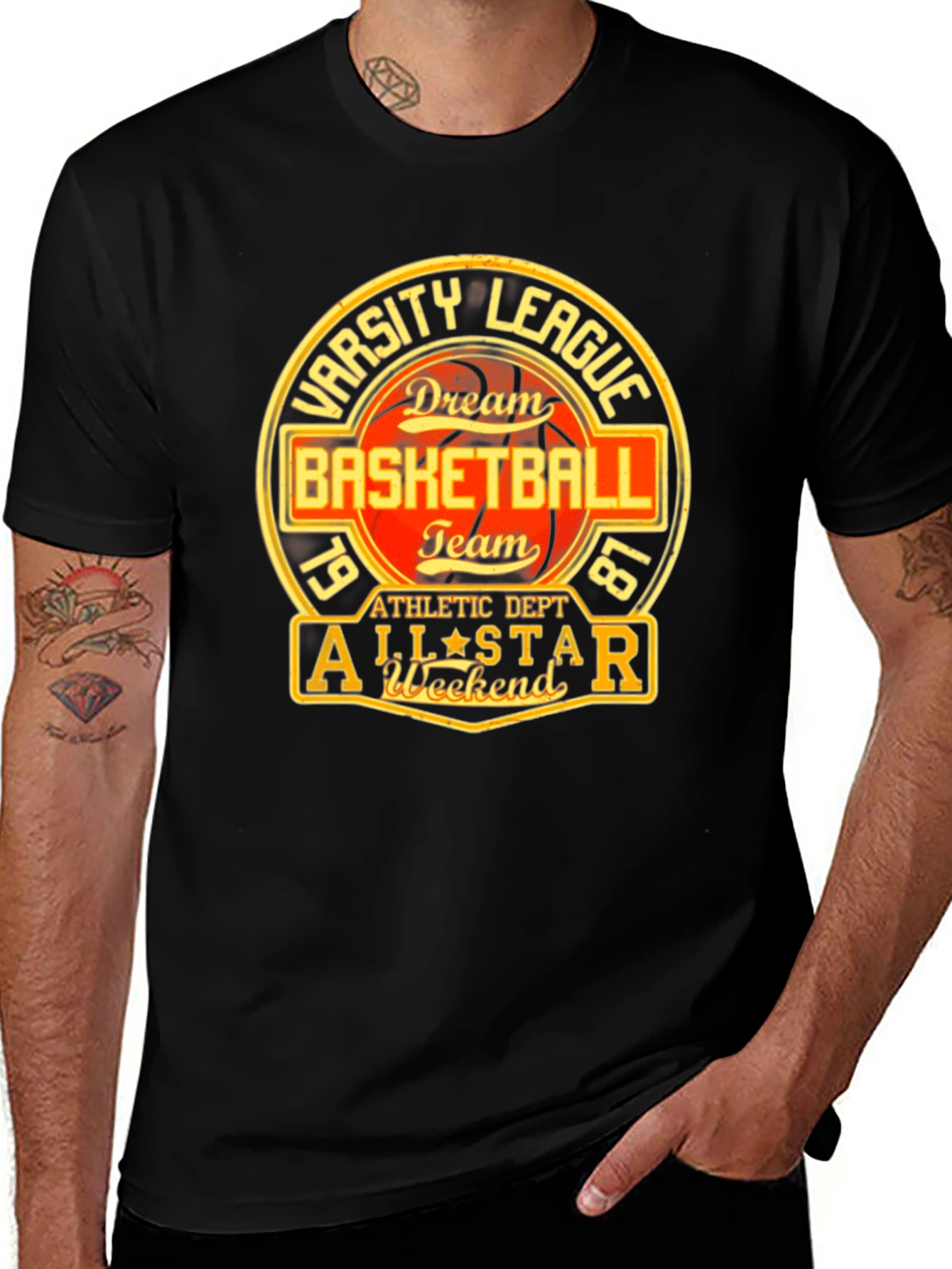 Varsity League Basketball T-Shirt