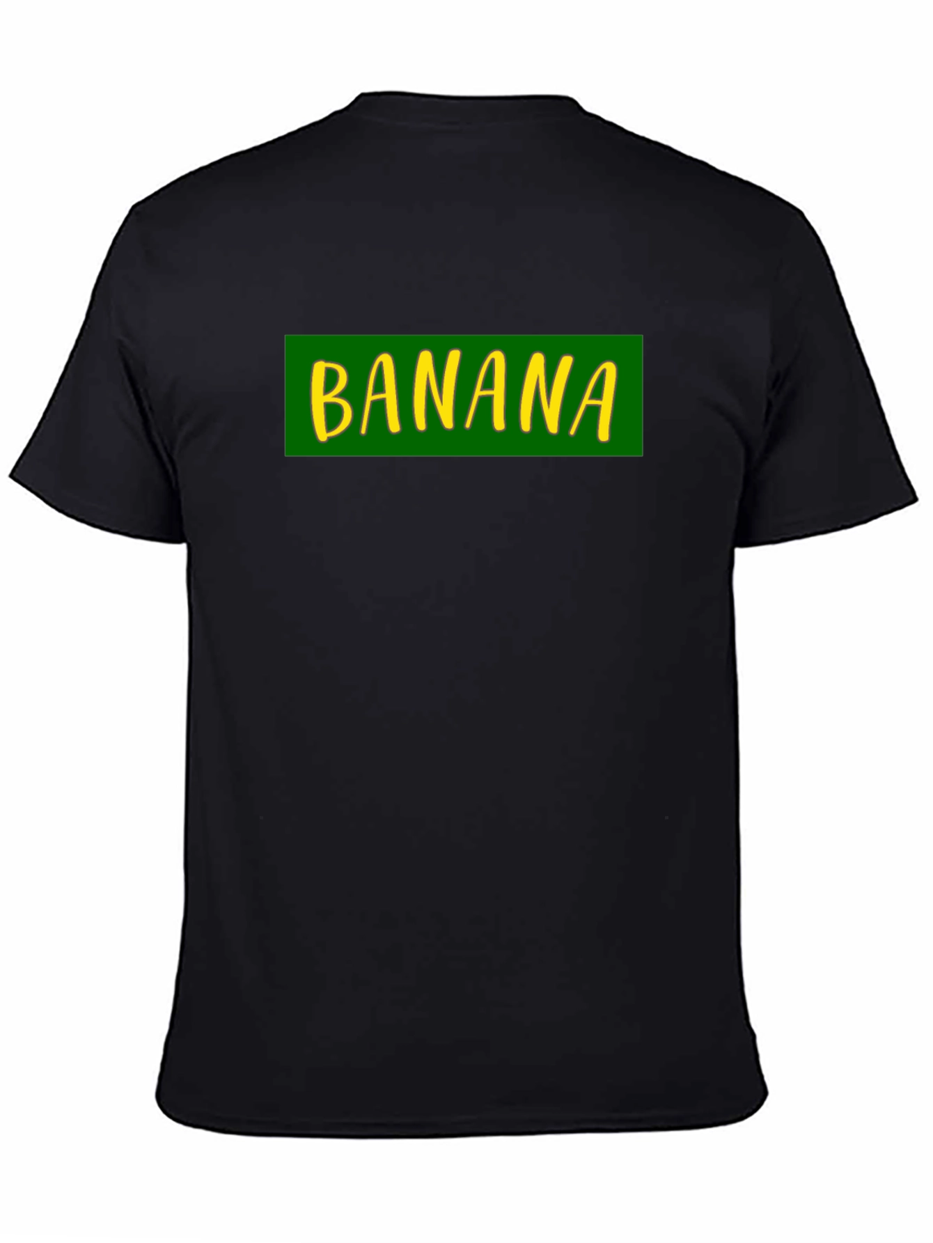 Banana Graphic Black T-Shirt