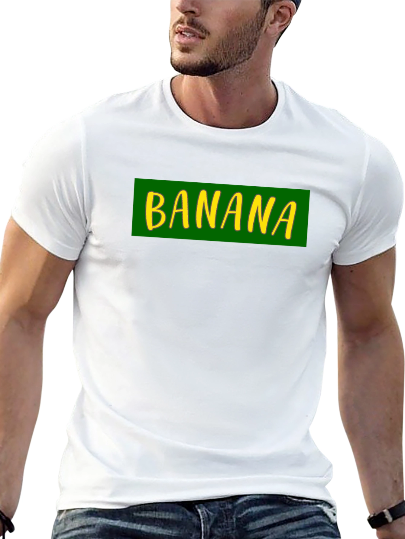 Banana Graphic Black T-Shirt