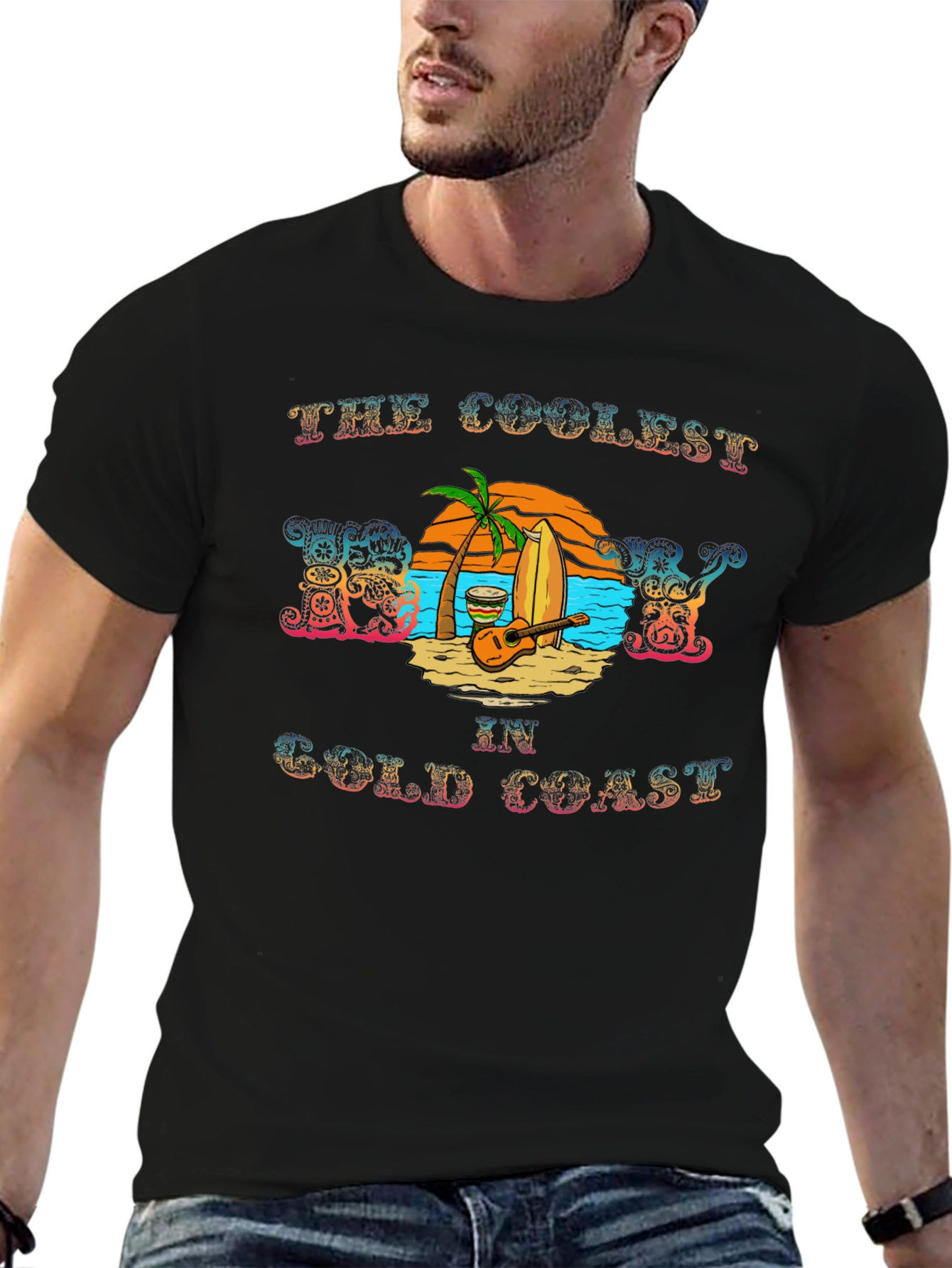 Coolest Guy Gold Coast Graphic Tee
