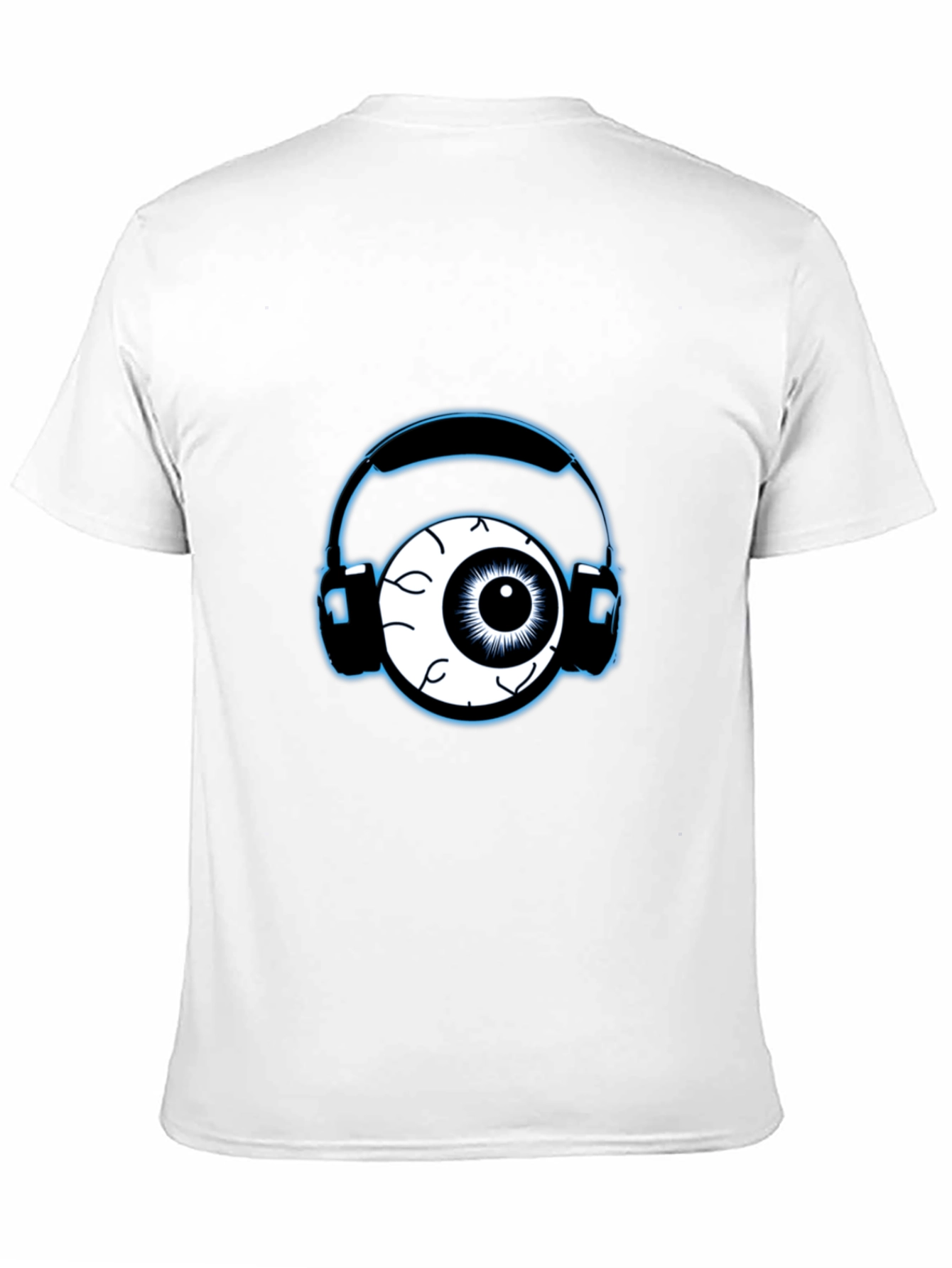 Eye See Music Graphic T-Shirt - Cool Design
