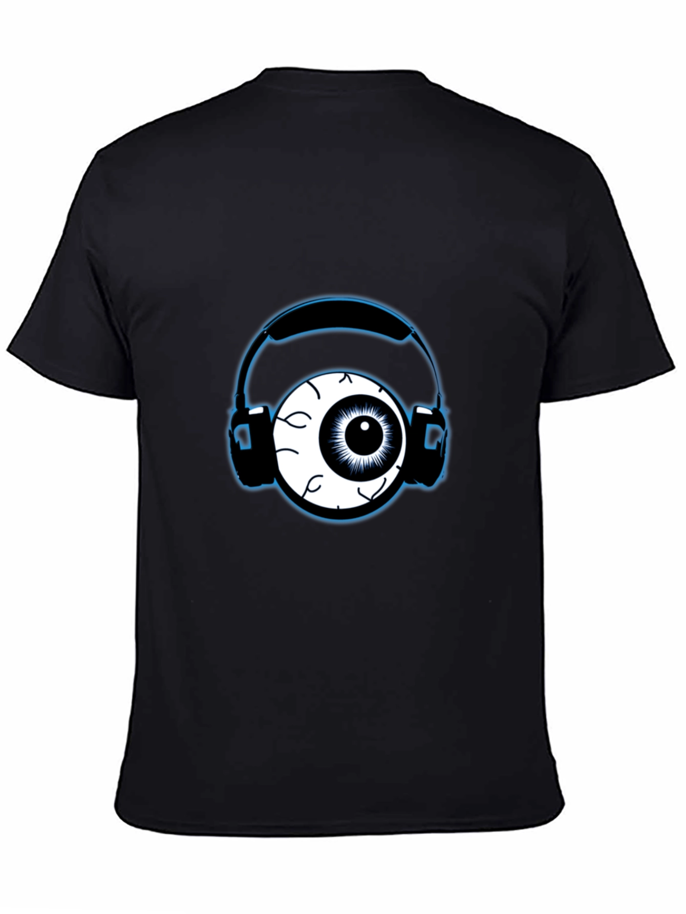 Eye See Music Graphic T-Shirt - Cool Design