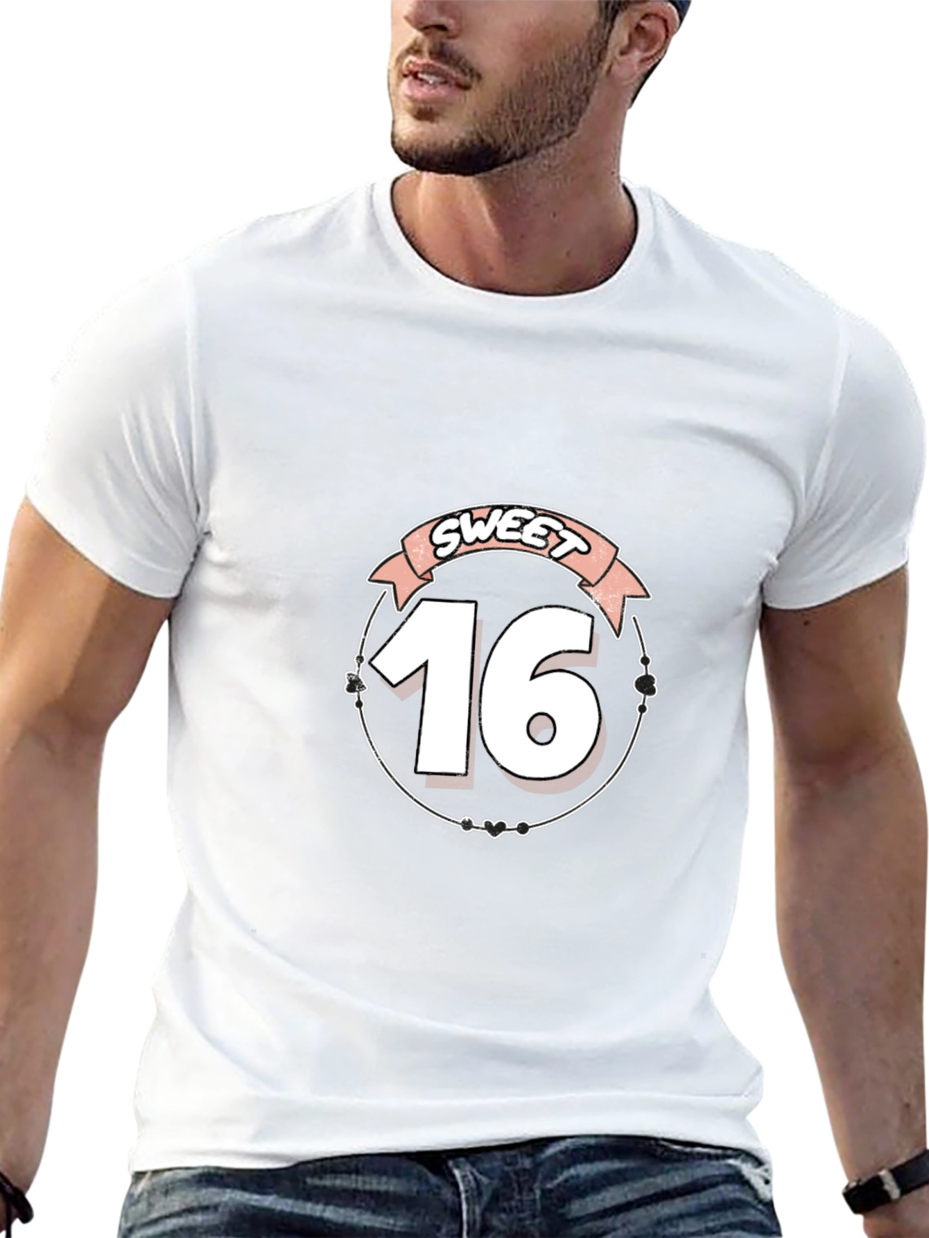 Sweet Sixteen Birthday T-Shirt - Black