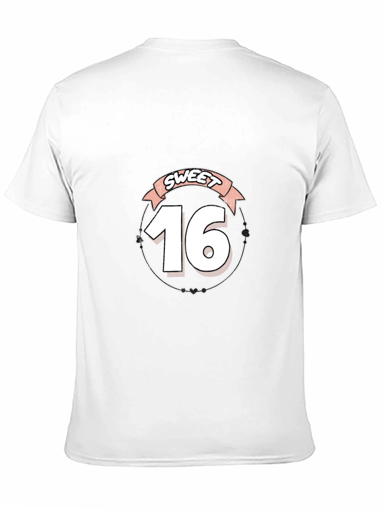 Sweet Sixteen Birthday T-Shirt - Black
