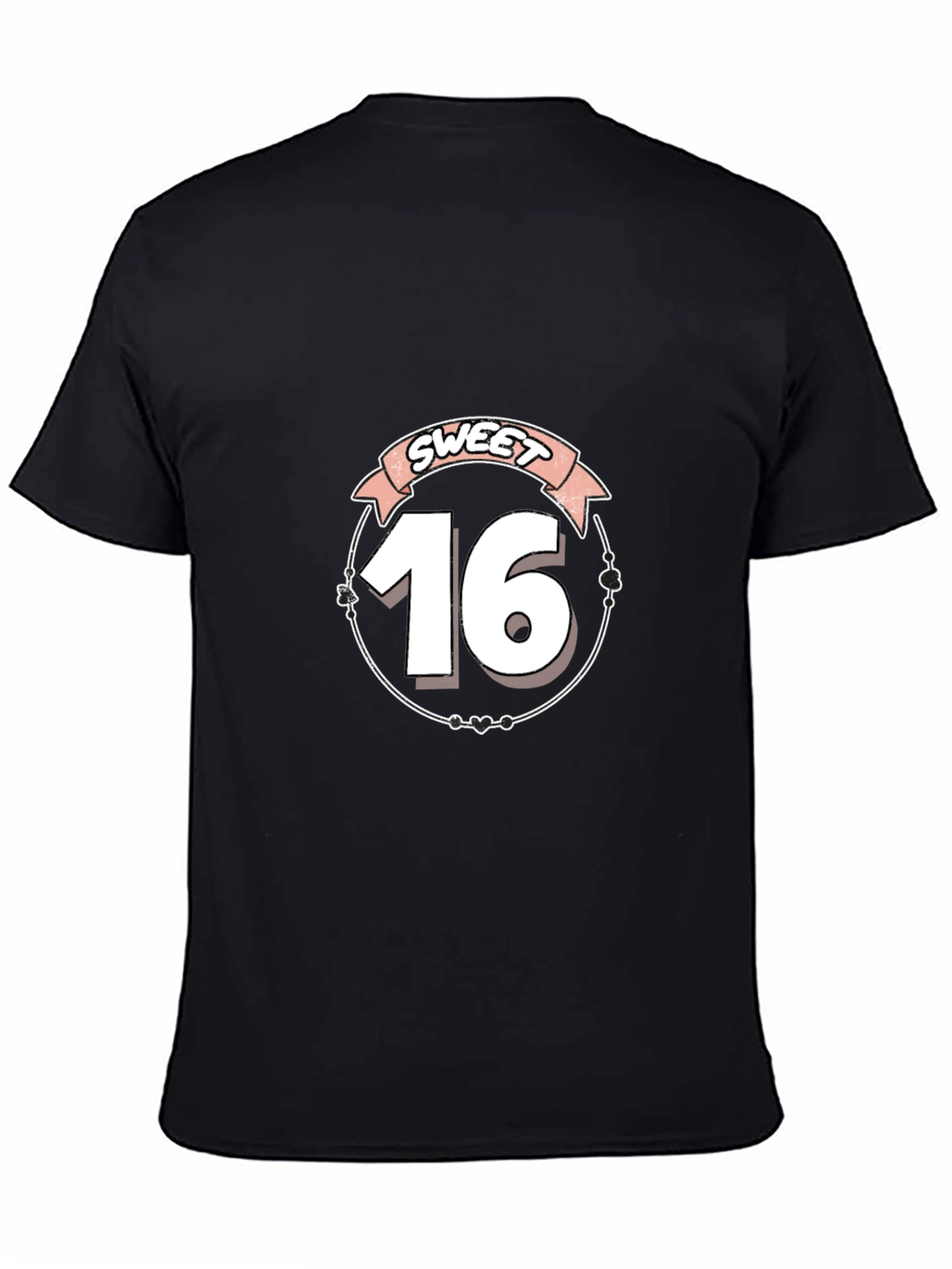 Sweet Sixteen Birthday T-Shirt - Black