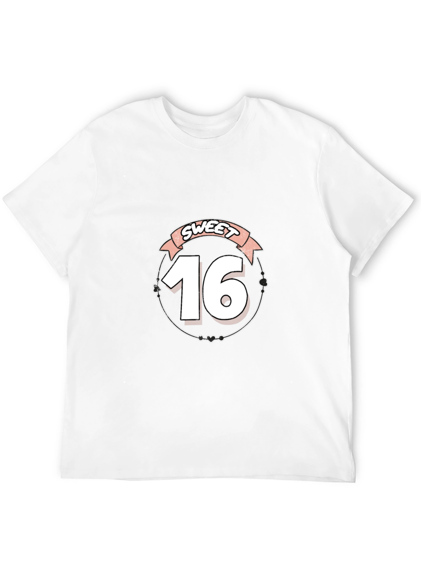 Sweet Sixteen Birthday T-Shirt - Black