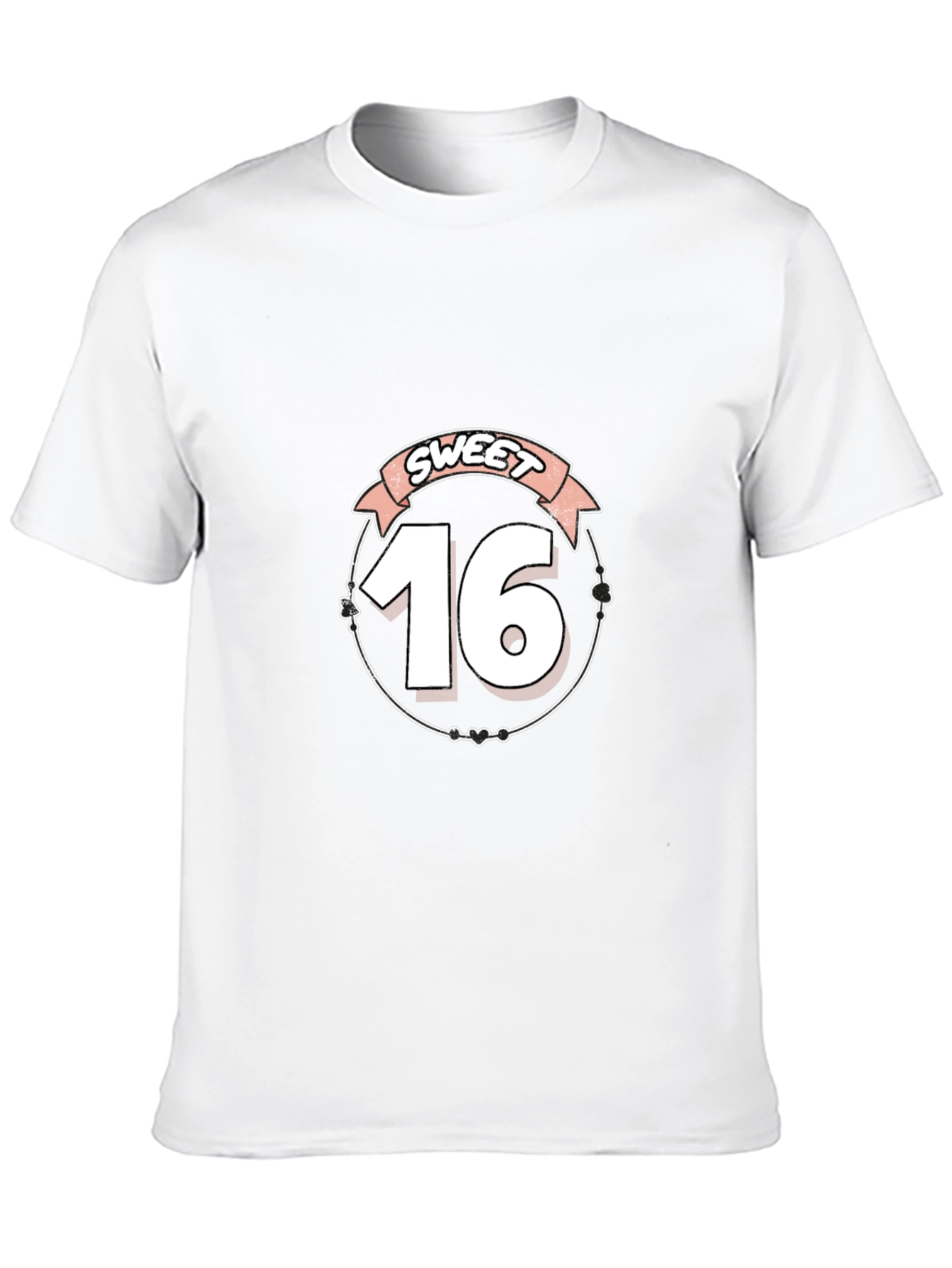 Sweet Sixteen Birthday T-Shirt - Black