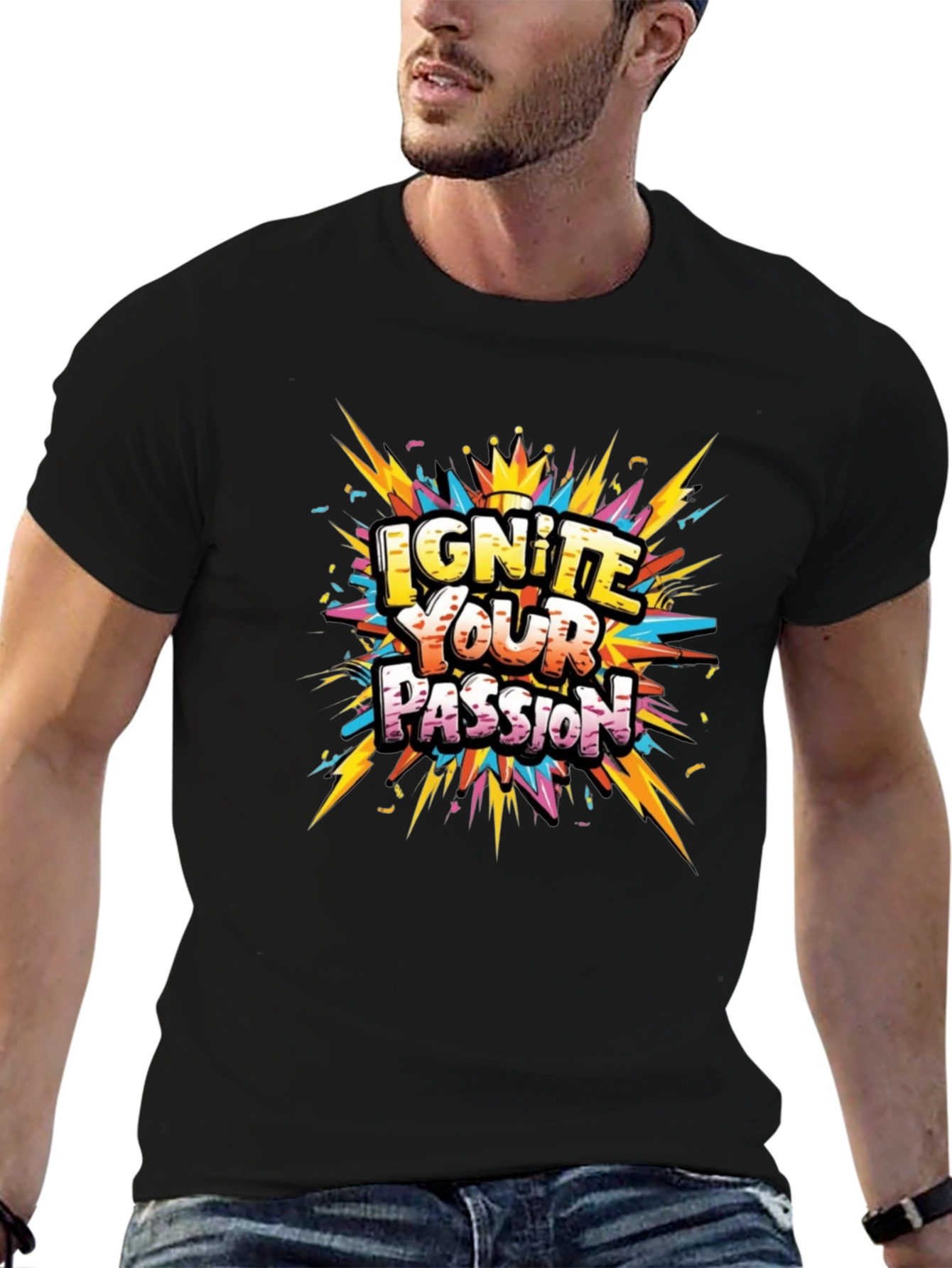 Ignite Your Passion Graphic T-Shirt