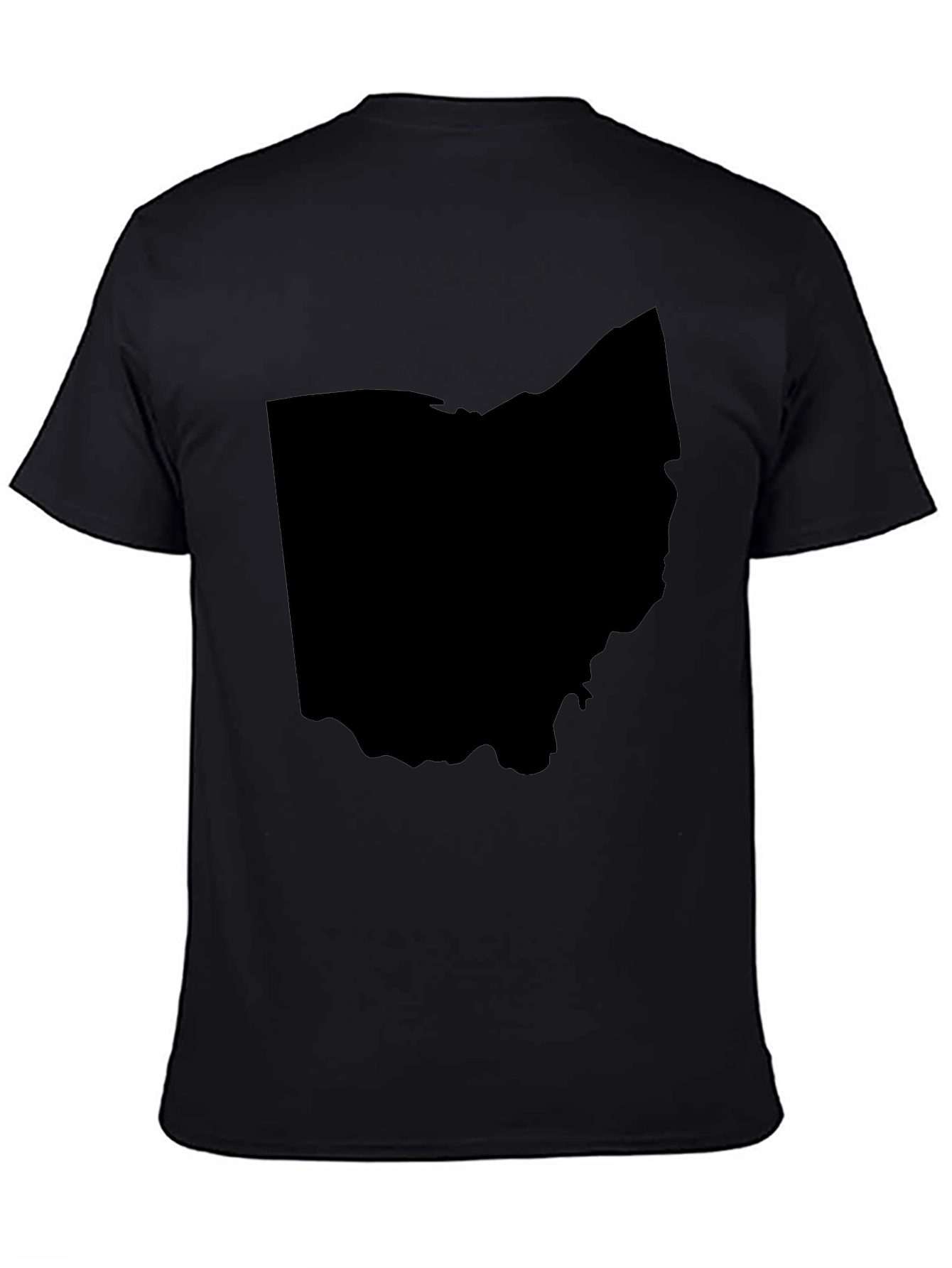 Ohio State Silhouette Graphic Tee - Black