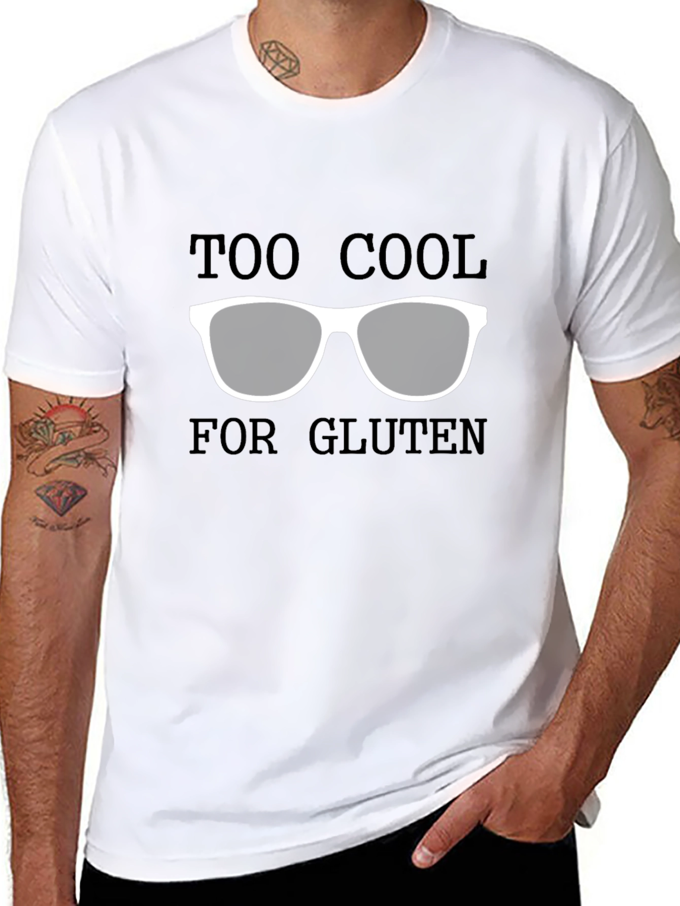 Too Cool for Gluten T-Shirt